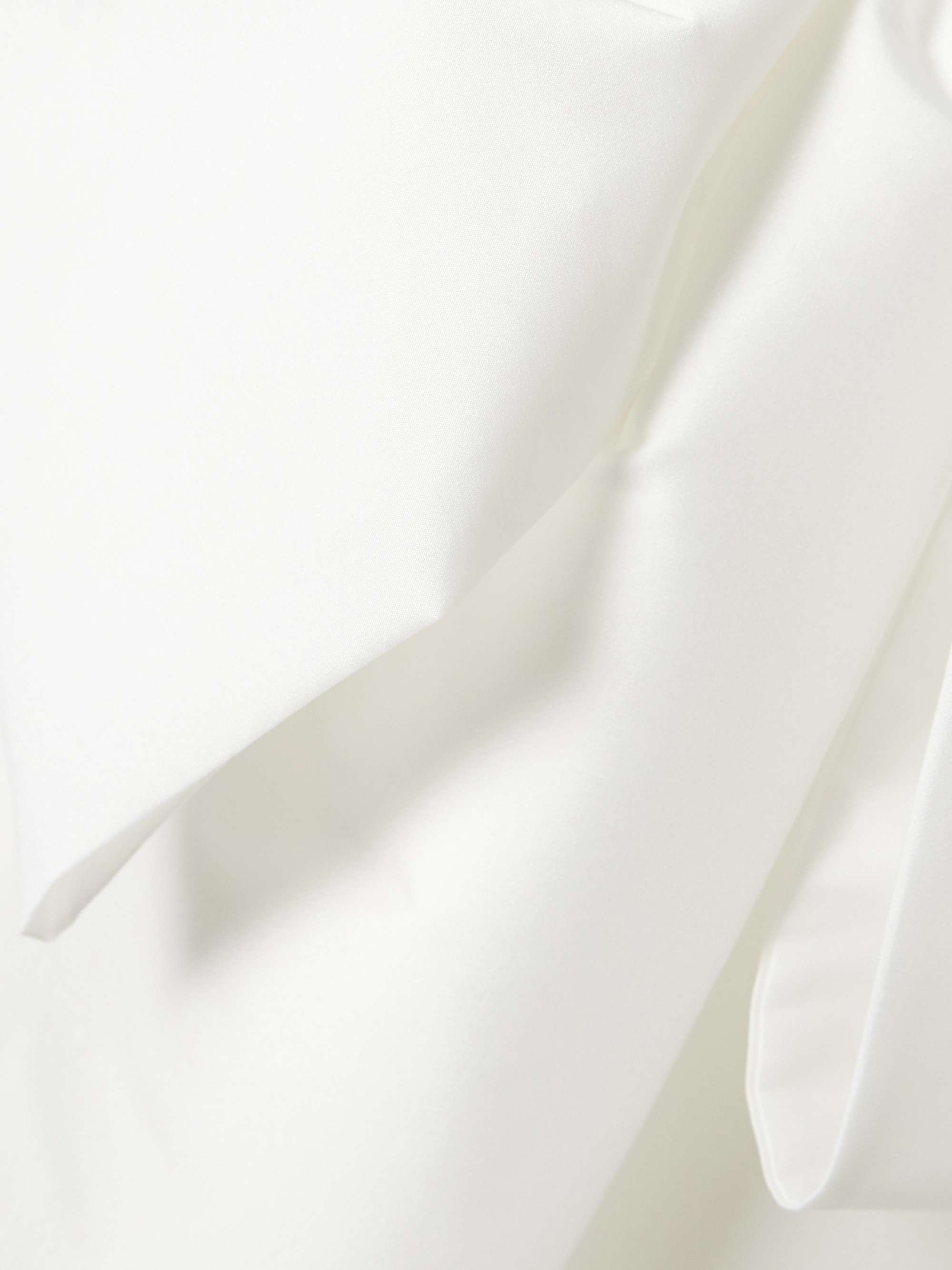 Beatrice bow-detailed taffeta maxi skirt view