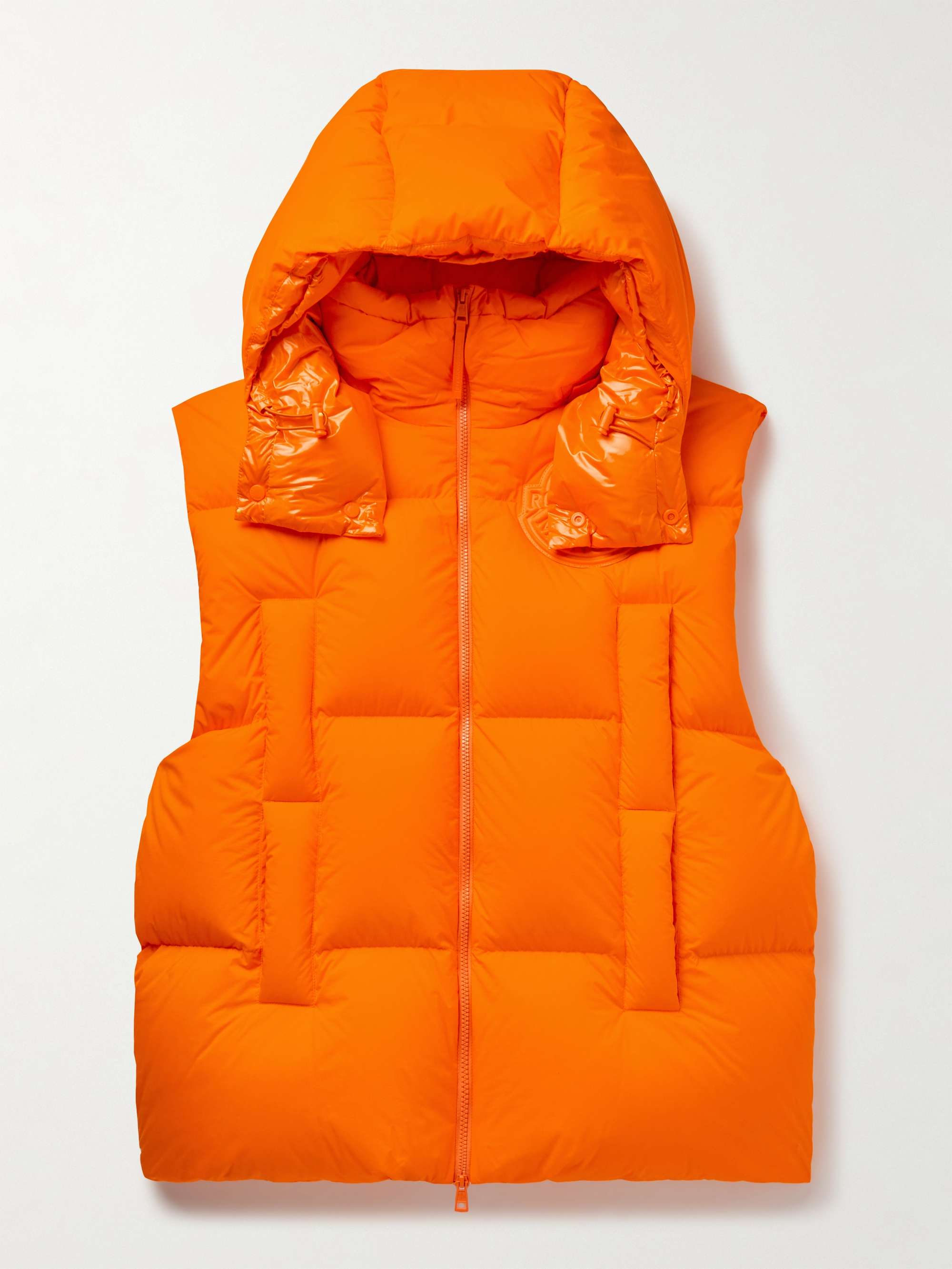 + Roc Nation by Jay-Z Apus Oversized Quilted Shell Hooded Down Gilet view
