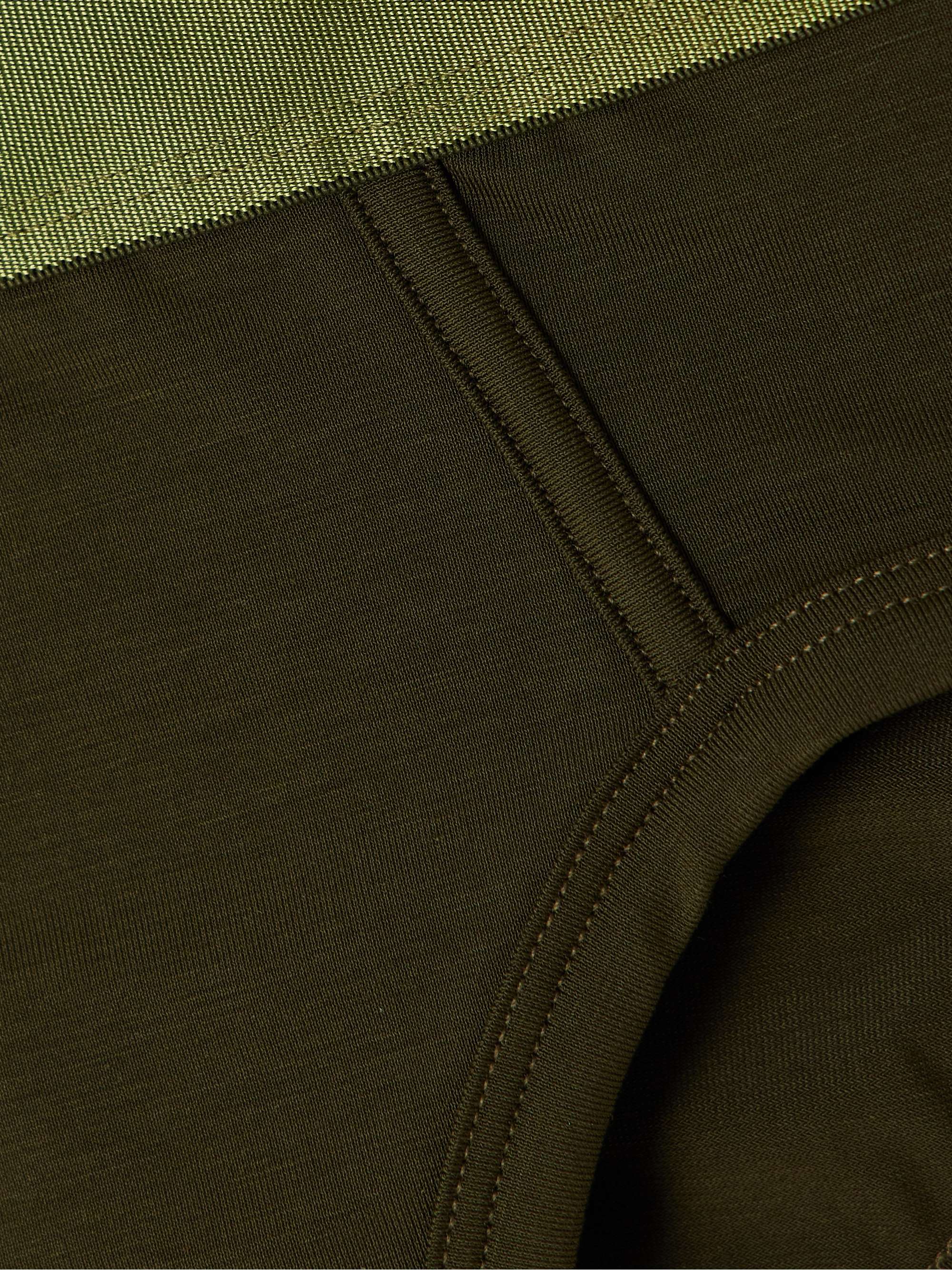 Set of three stretch-TENCEL Lyocell briefs view