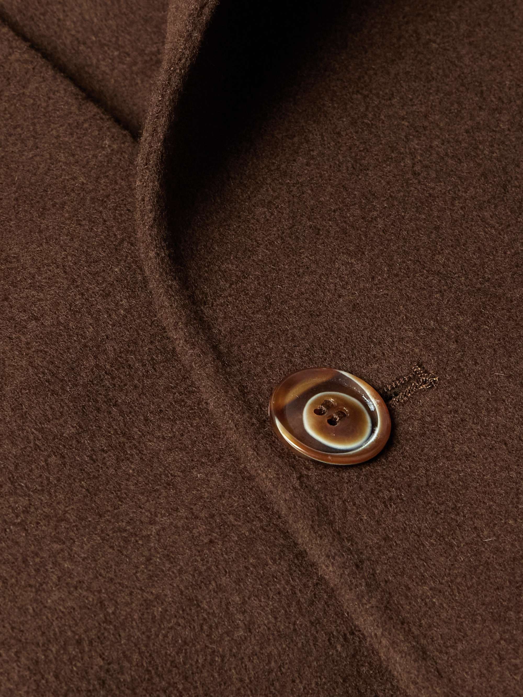 Yves Wool-Blend Hooded Coat view