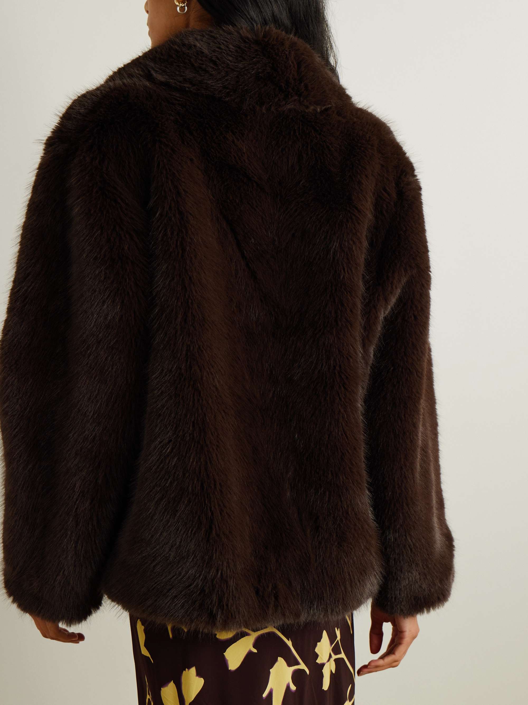 Soprano faux fur jacket view