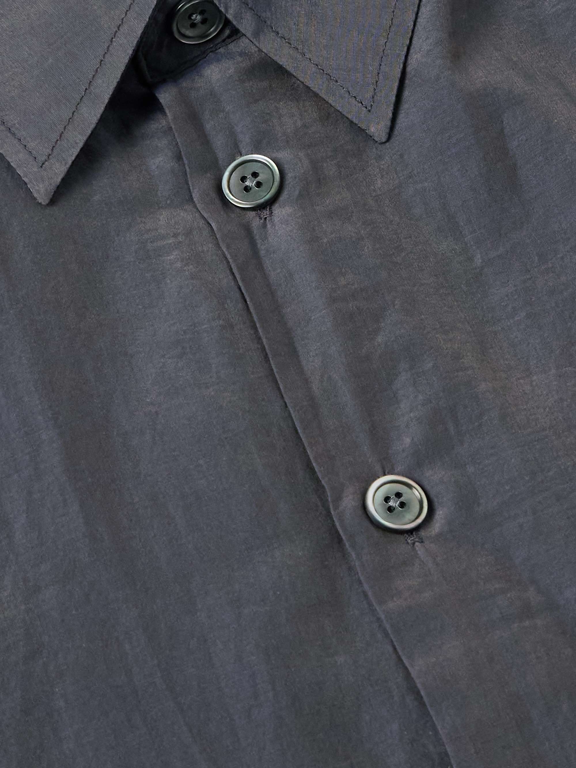 Beyond Cotton and Silk-Blend Shirt view