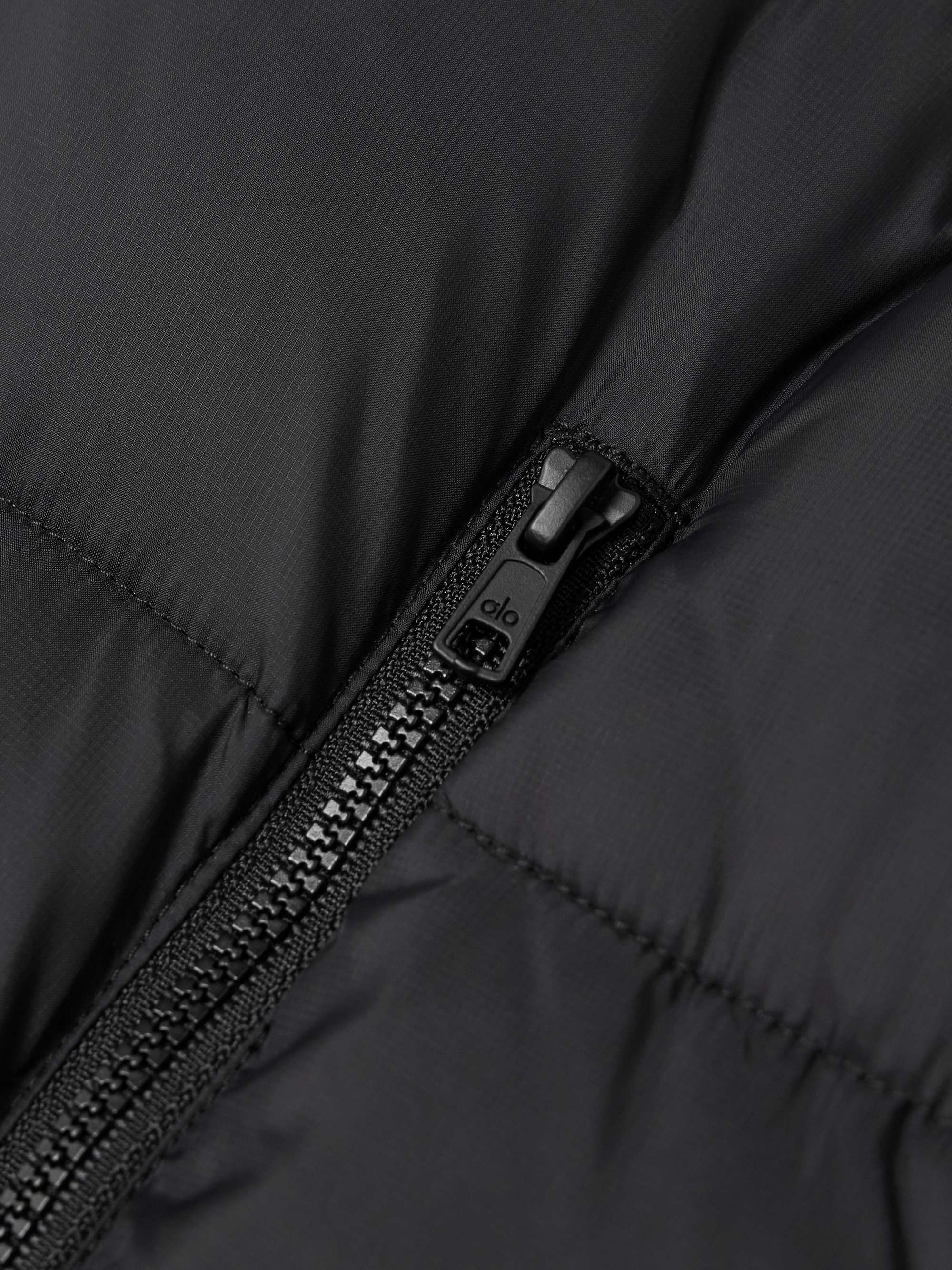 Aspen Love hooded quilted padded ripstop jacket view
