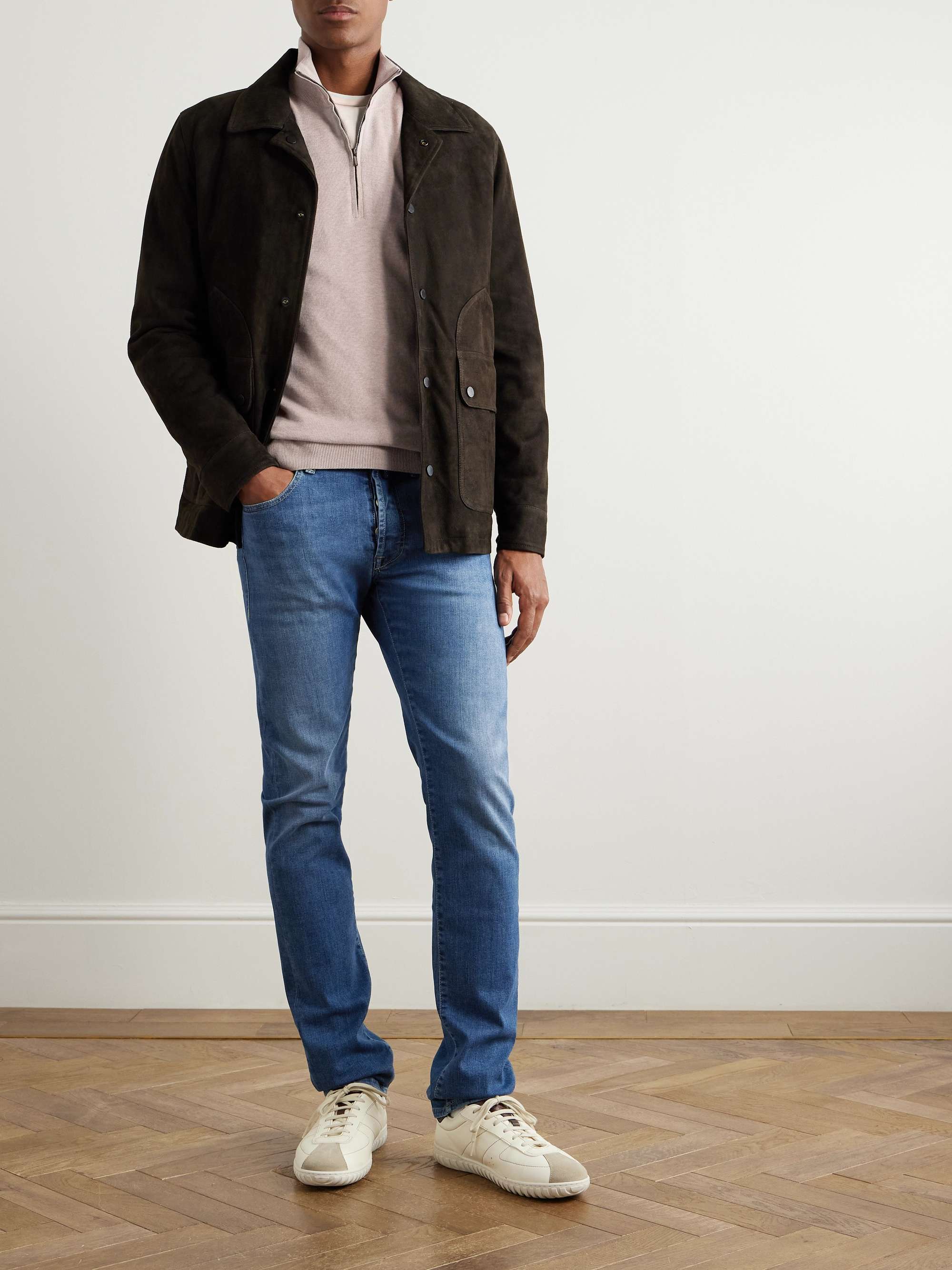Blue Division Slim-Fit Straight-Leg Jeans view
