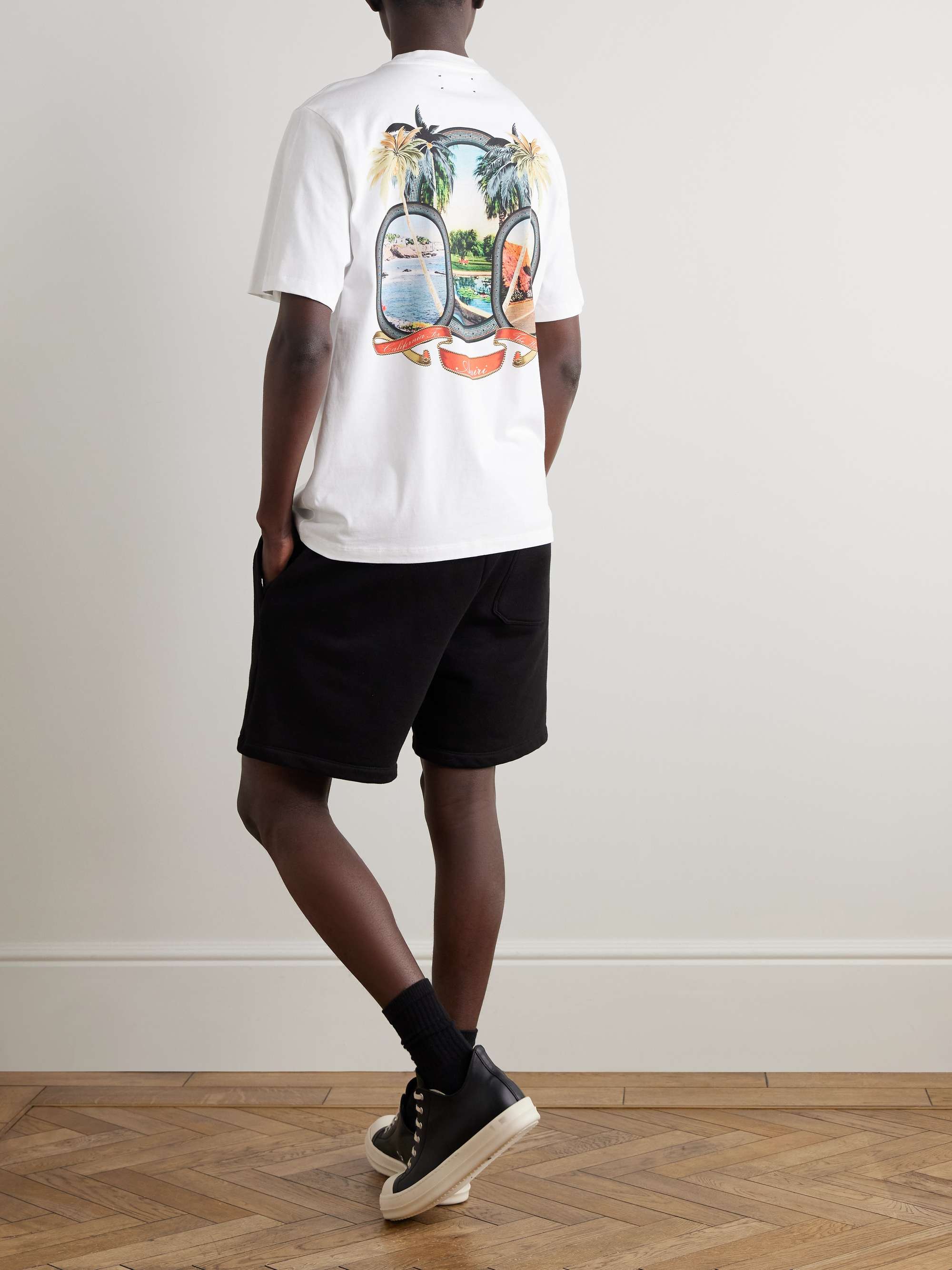 MA Paradise Logo-Print Cotton-Jersey T-Shirt view