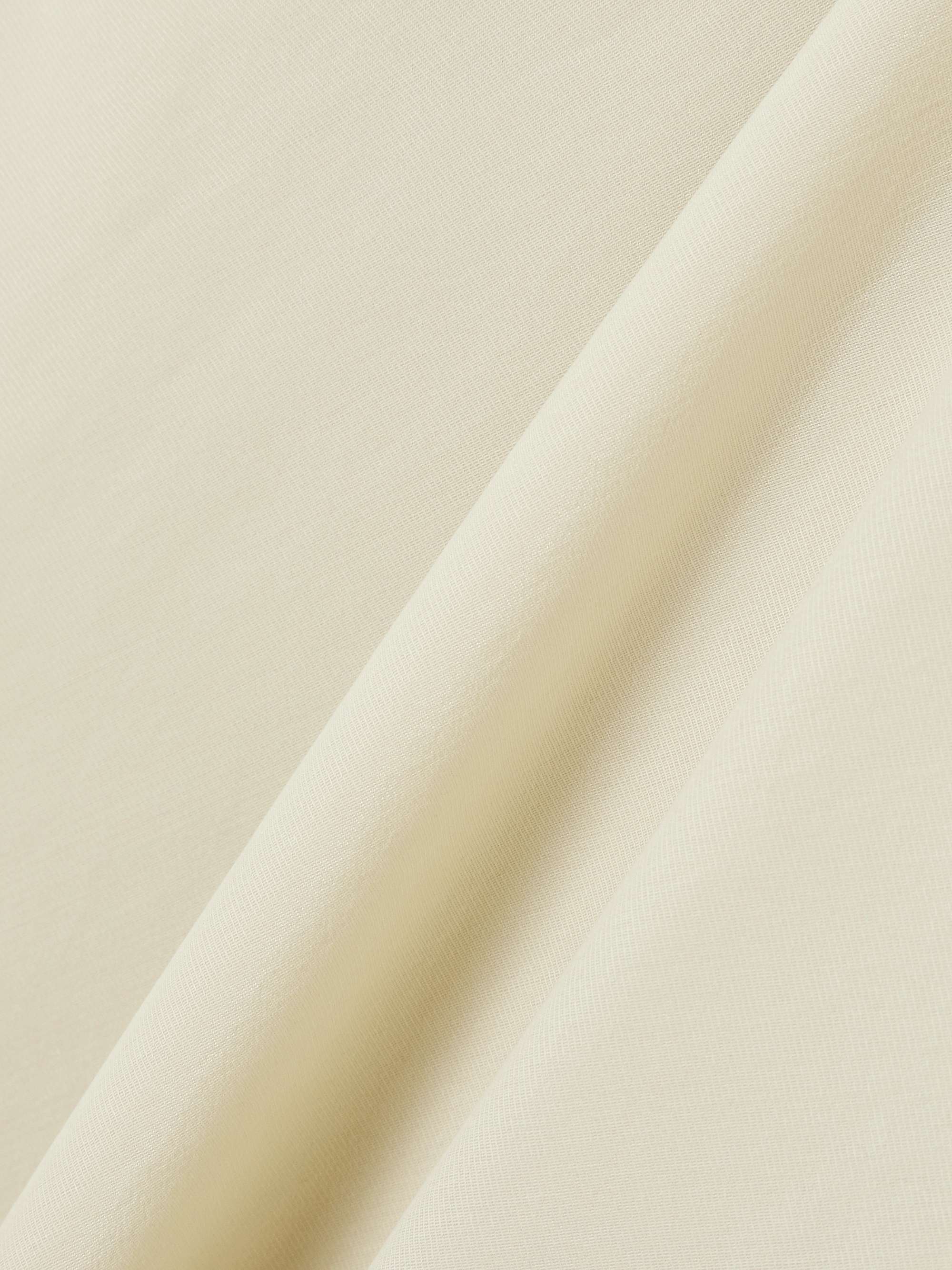 Draped LENZING™ Lyocell and ECOVERO™-blend maxi dress view
