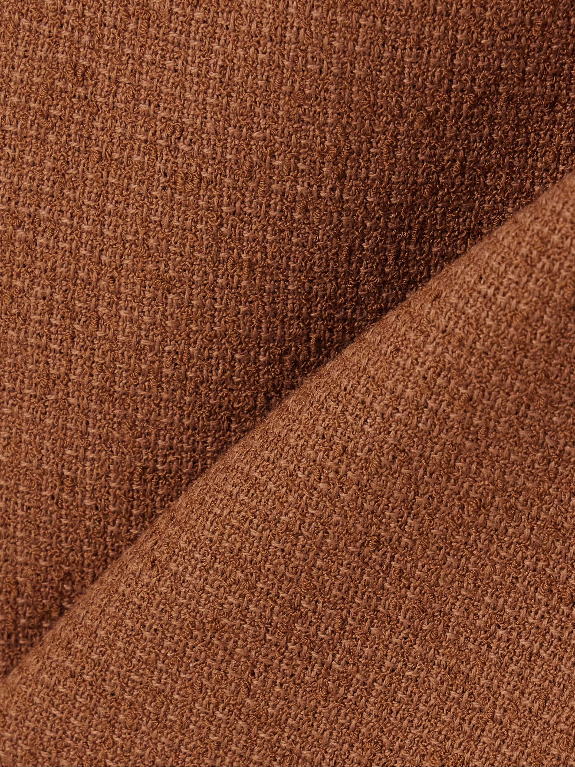Wool-blend tweed mini skirt view