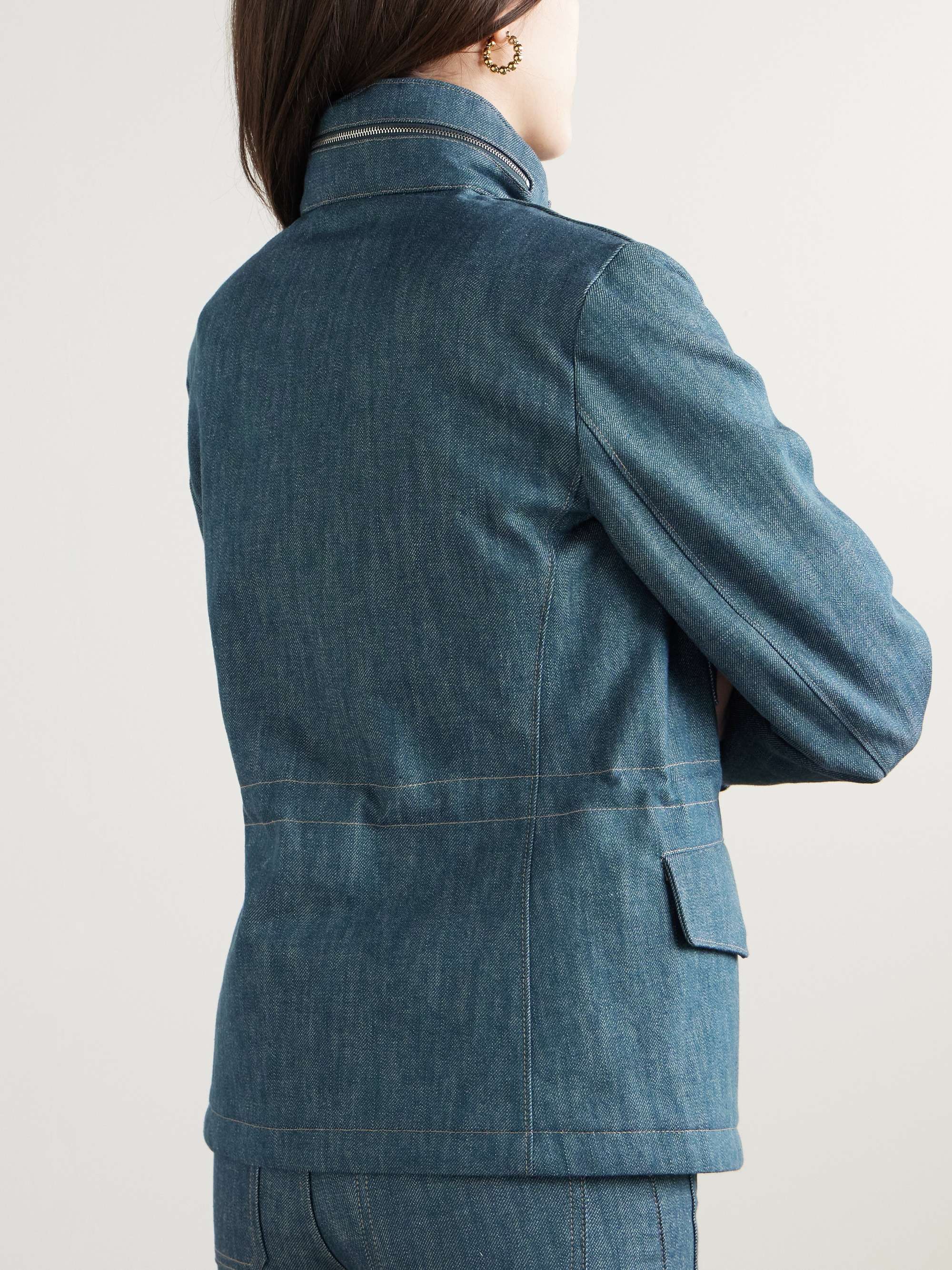 Traveller denim jacket view