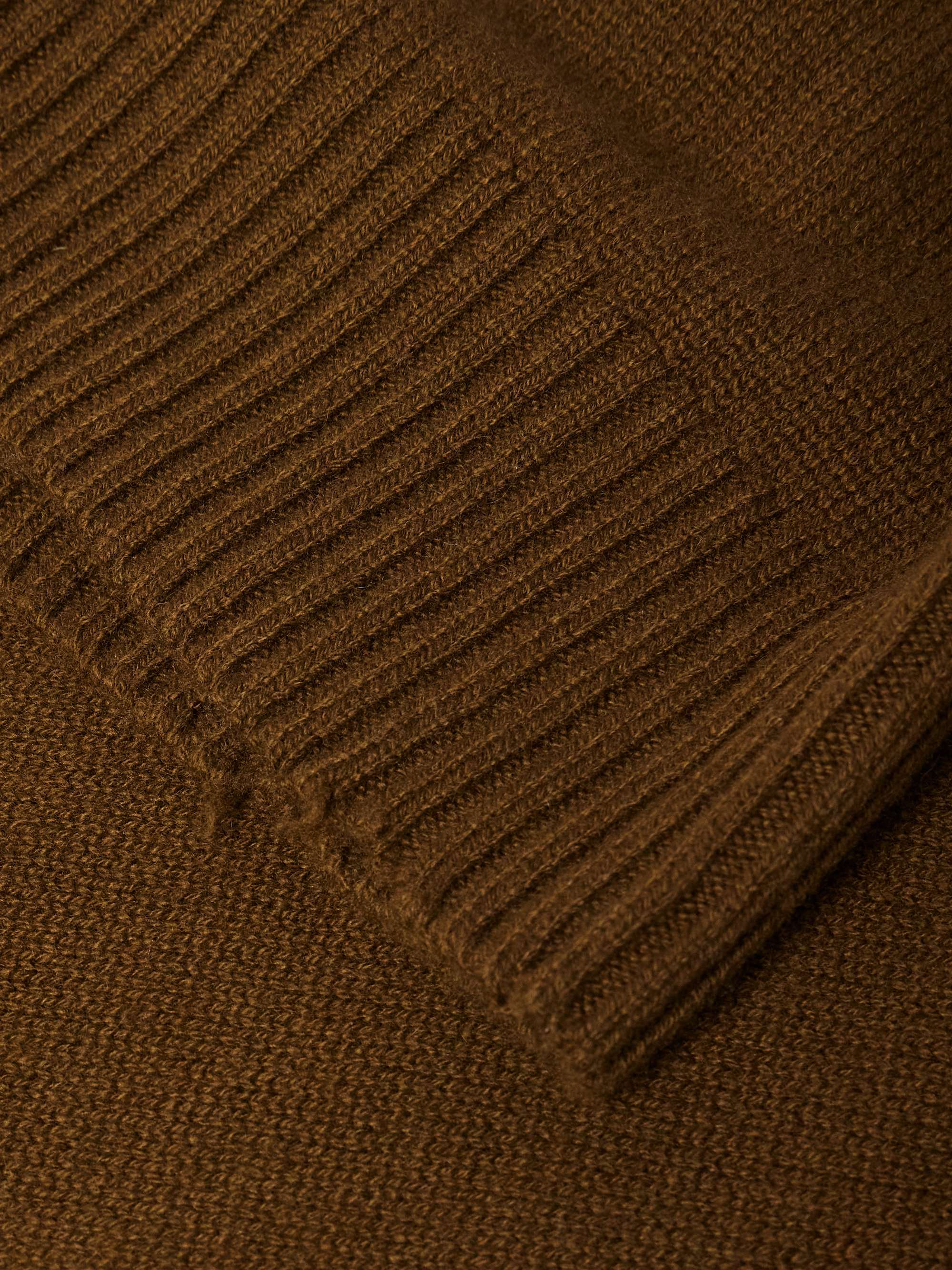 Distressed Cashmere Sweater view