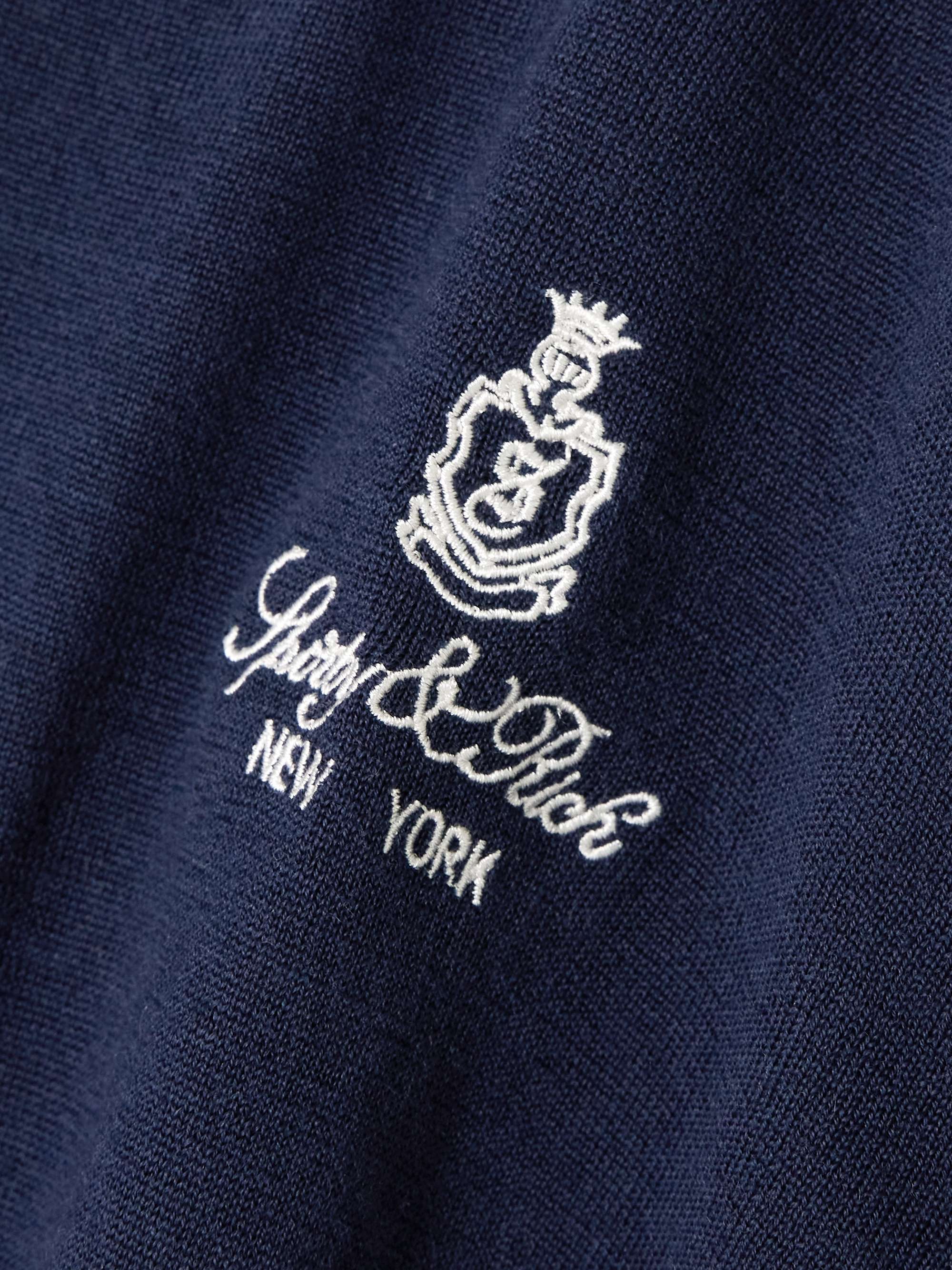 Vendome embroidered merino wool T-shirt view