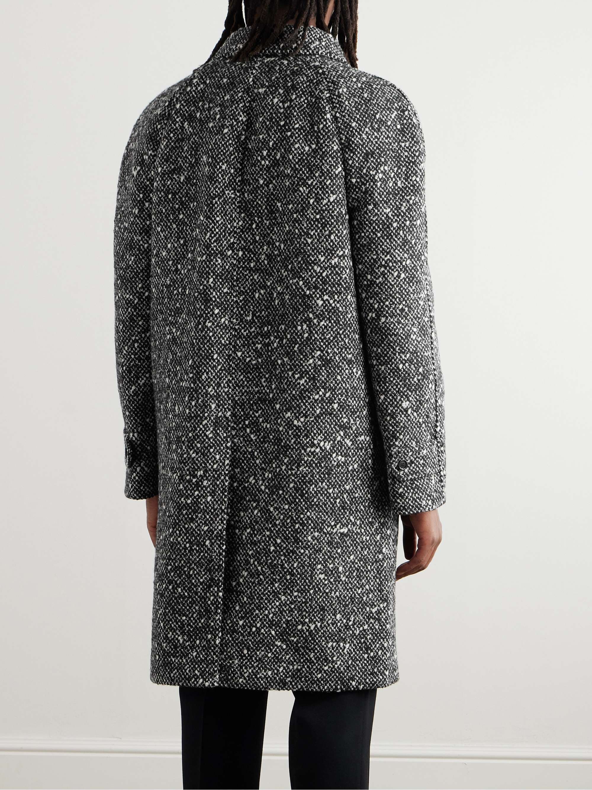 Wool-Blend Tweed Coat view
