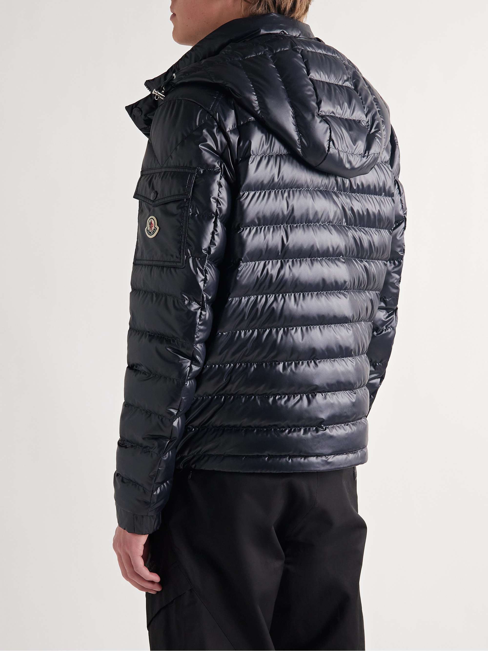 Lauros Hooded Quilted Shell Down Jacket view