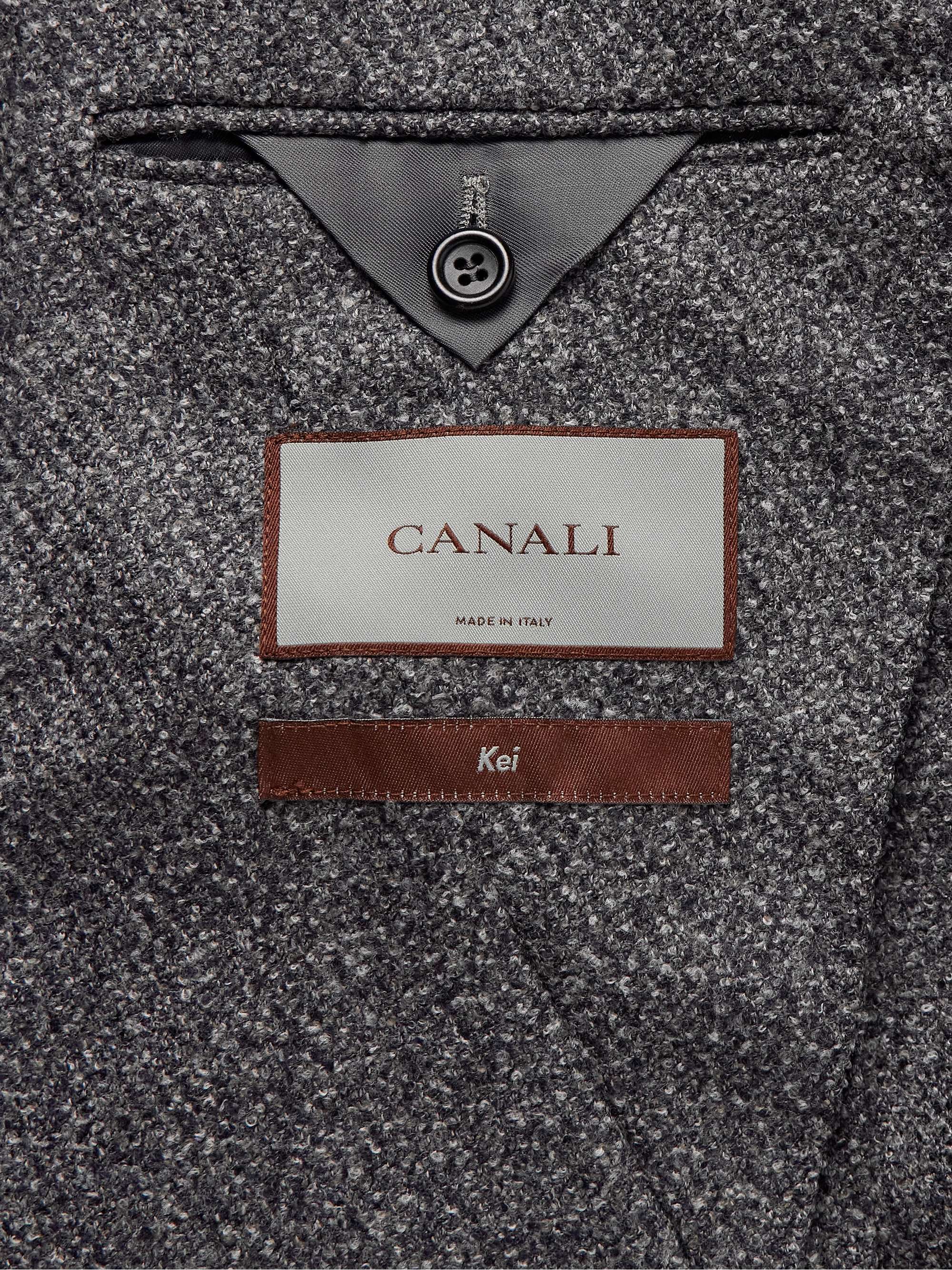 Kei Slim-Fit Wool-Blend Bouclé Blazer view