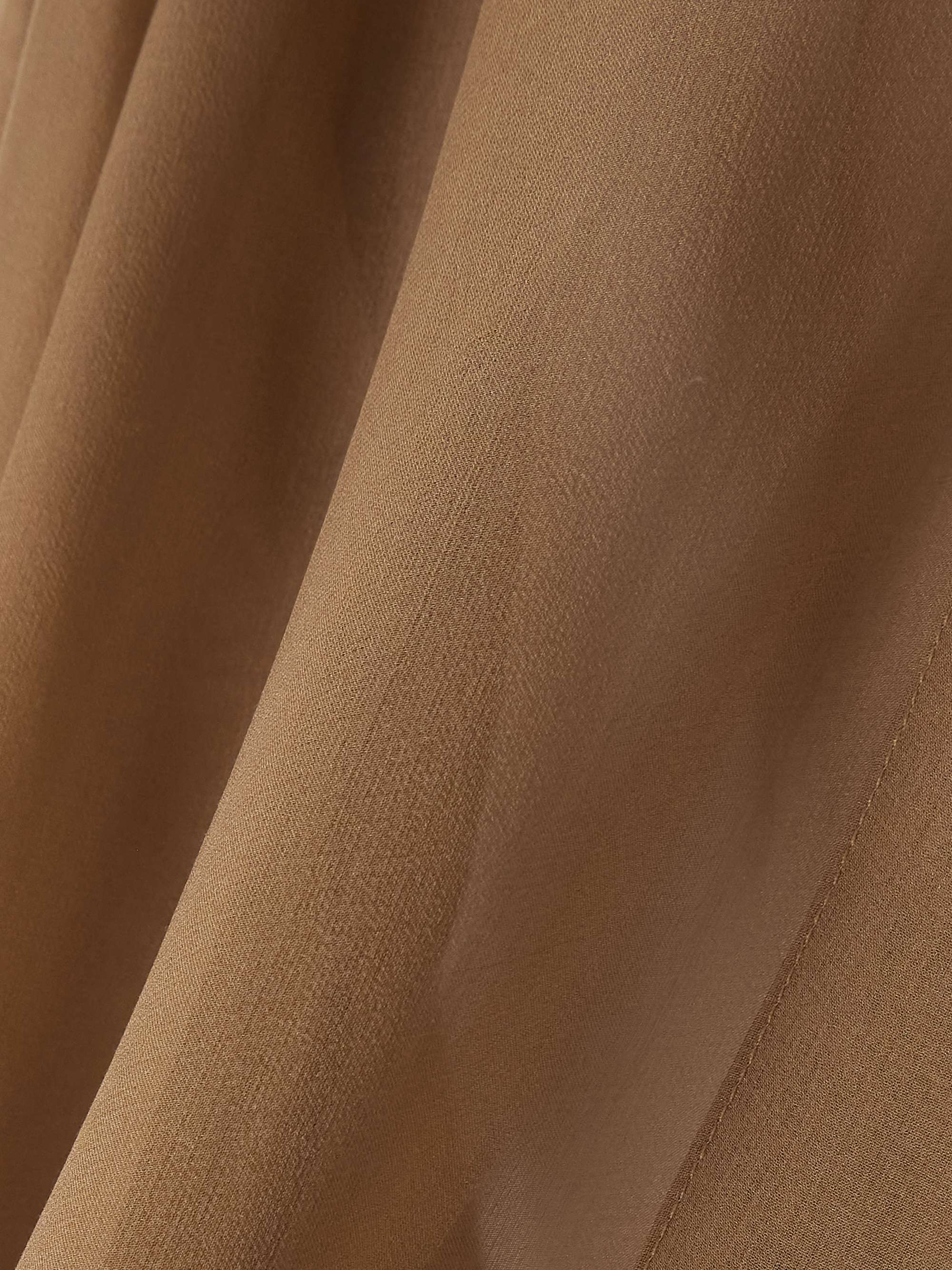 Pussy-bow silk-chiffon blouse view