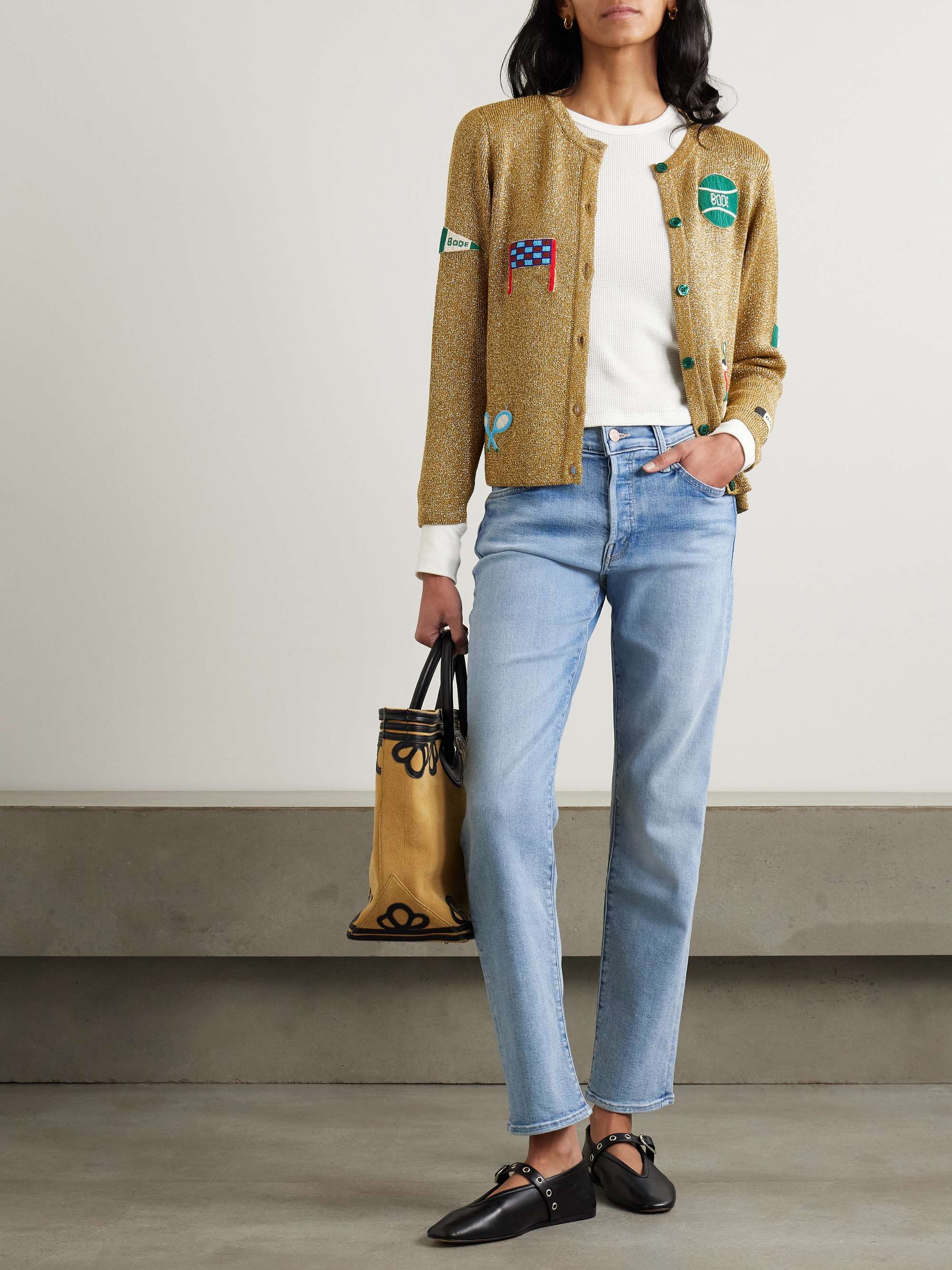 Hiker Hover mid-rise straight-leg jeans view