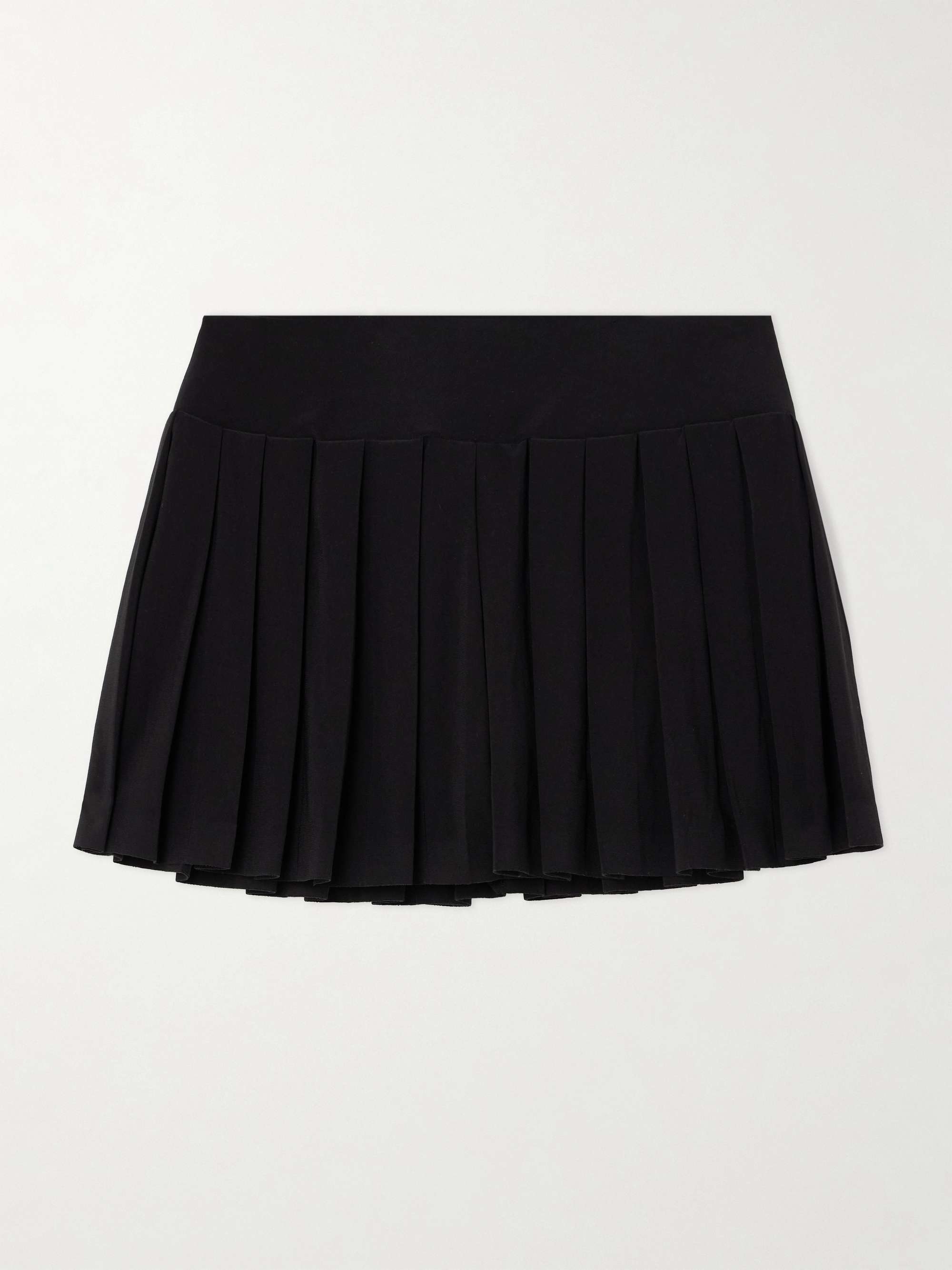 Pickleball pleated jersey tennis skirt view