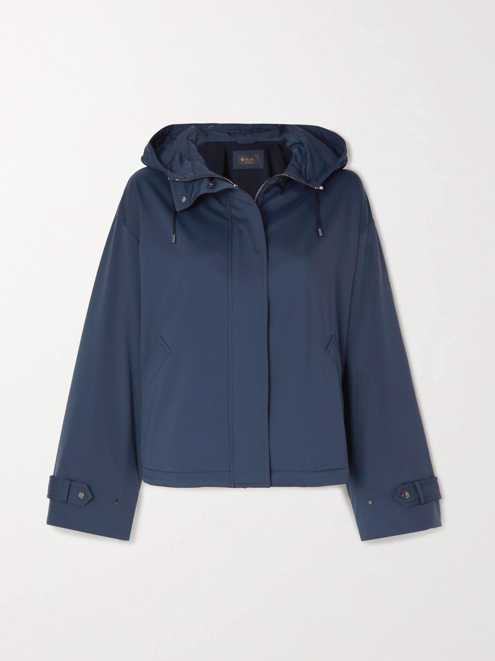 Shell hooded jacket view