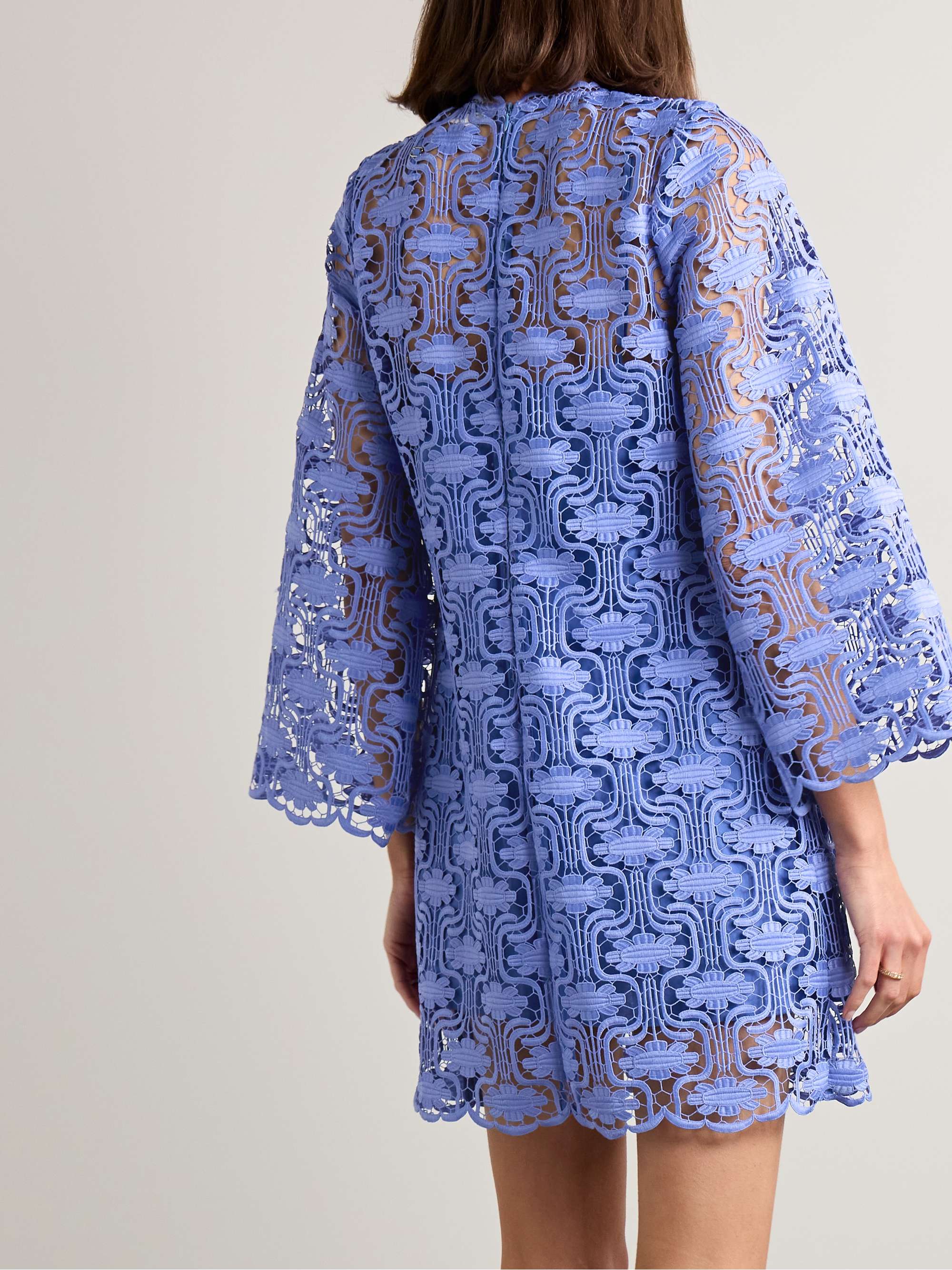 Maxine guipure lace mini dress view