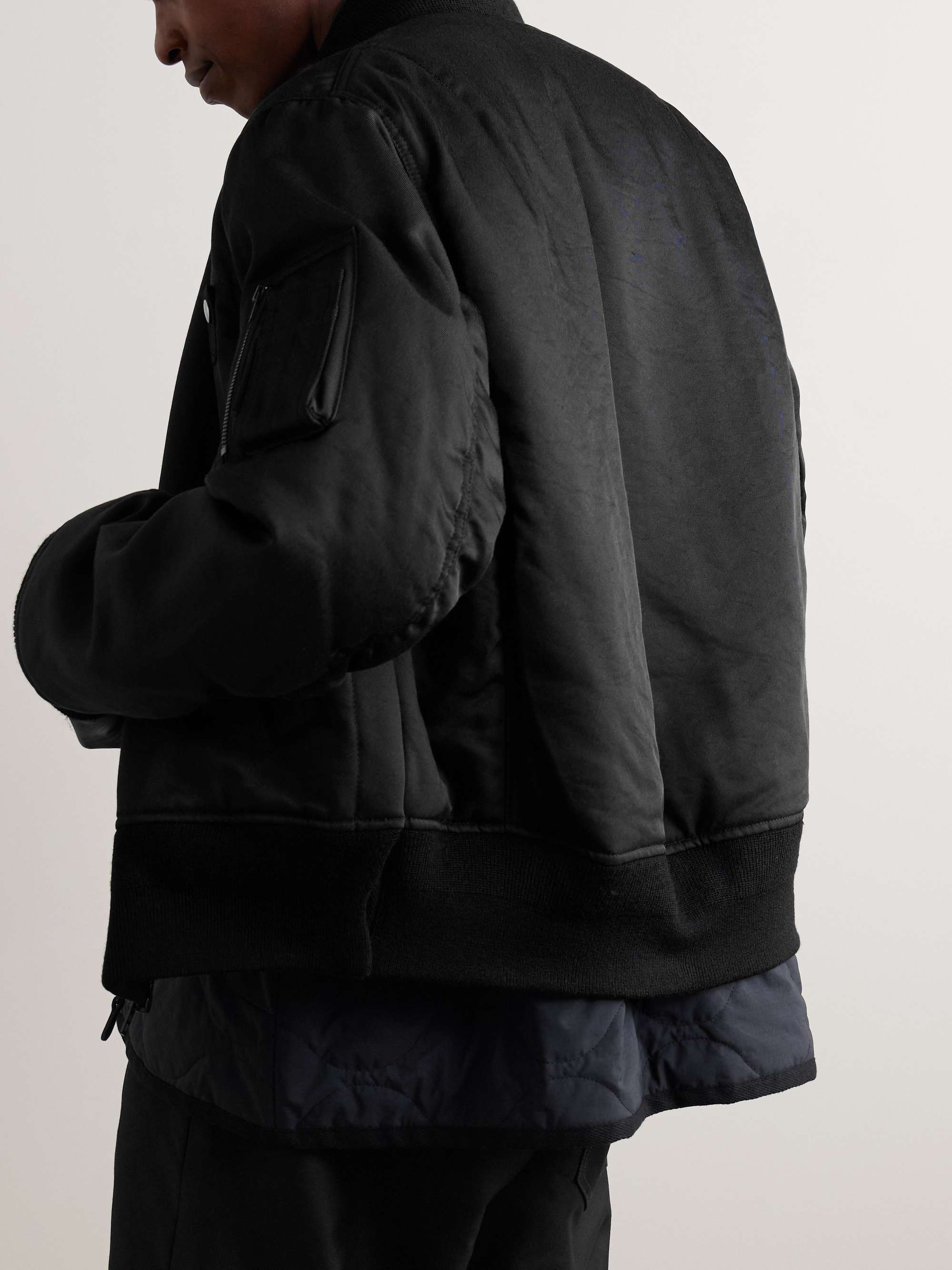 + Spiewak Layered Titan Cloth Twill and Ripstop Bomber Jacket view