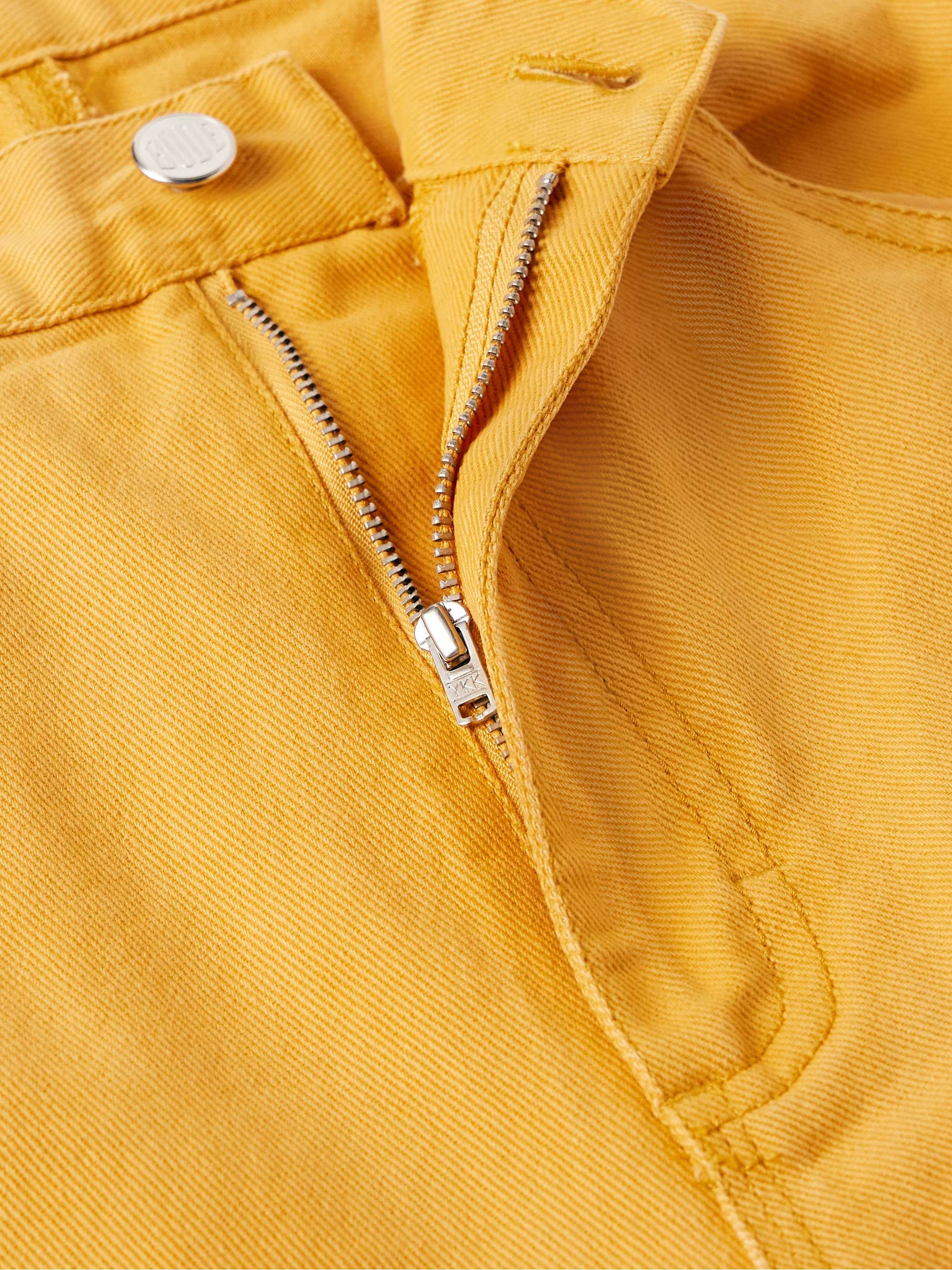 Knolly Brook Straight-Leg Cotton-Twill Trousers view