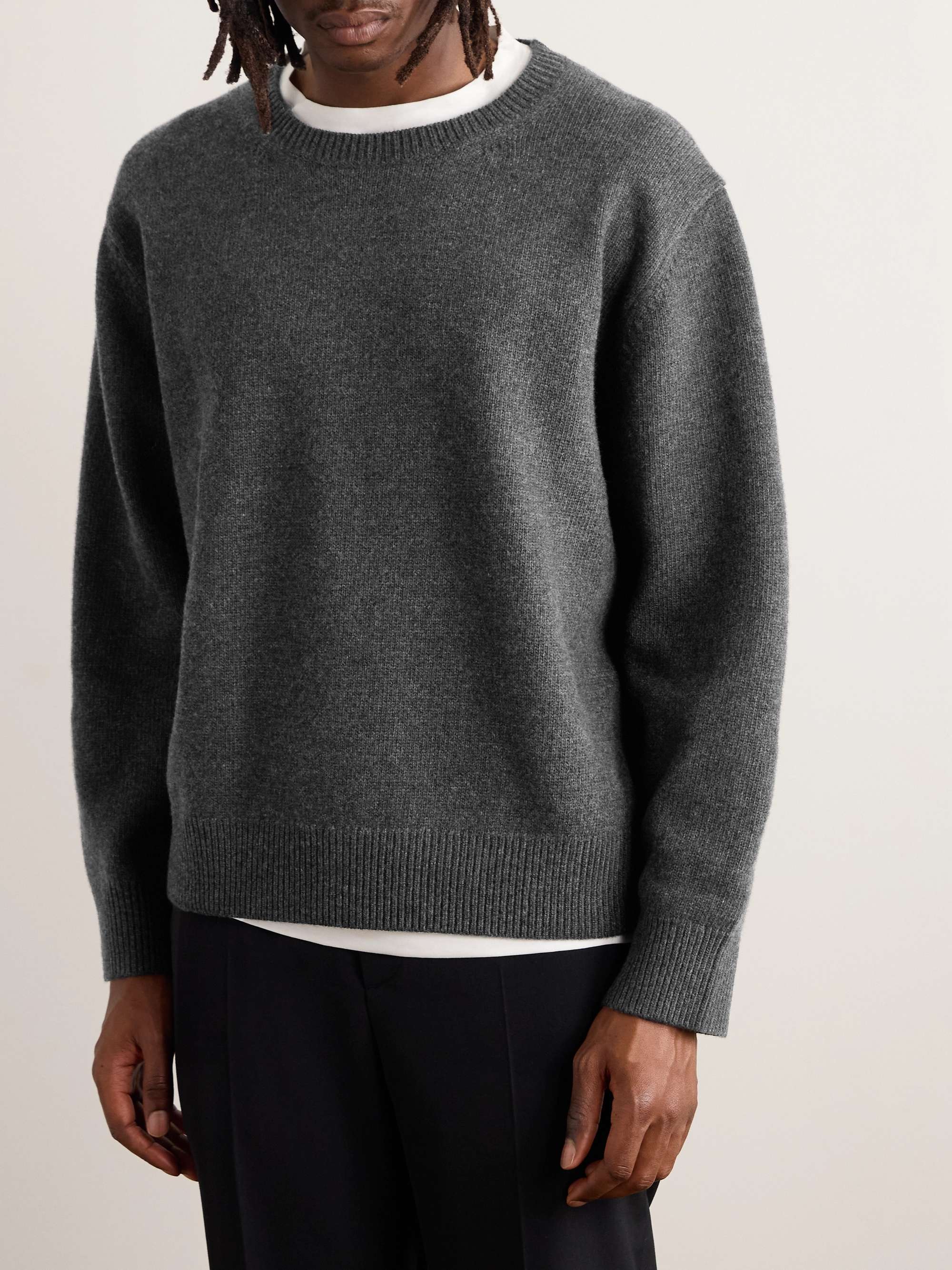 Maddox Wool and Cashmere-Blend Sweater view