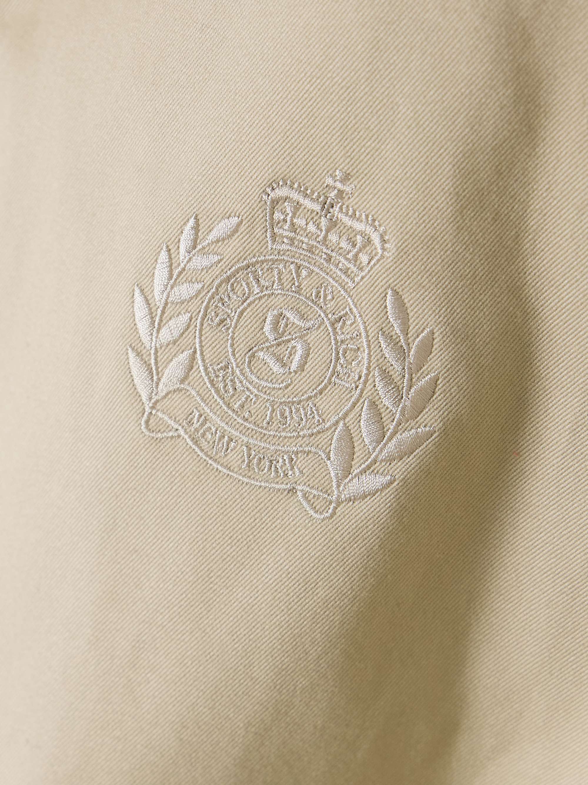 Prep H&W Crest embroidered cotton-twill jacket view