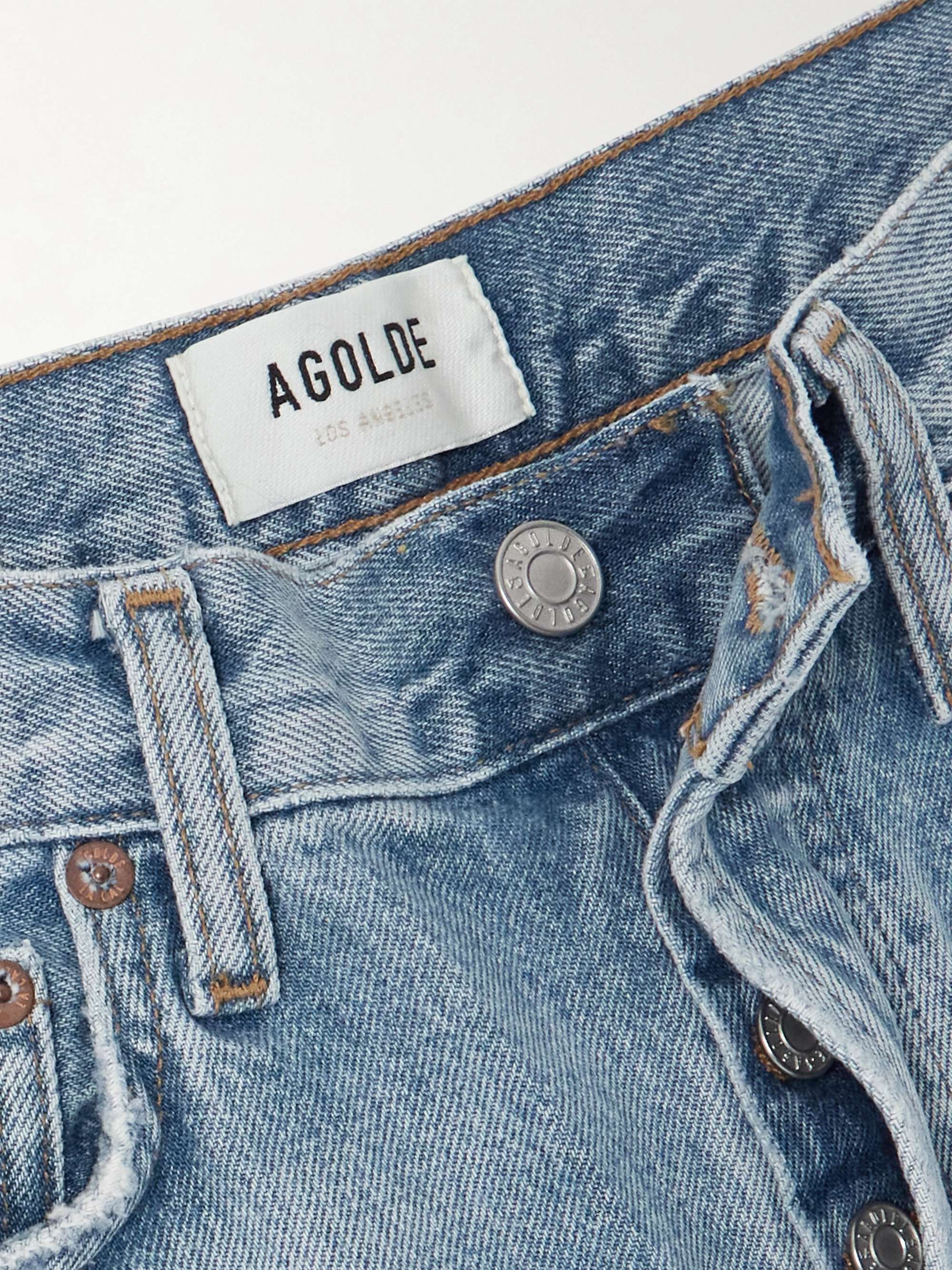 Kelly high-rise straight-leg recycled jeans view