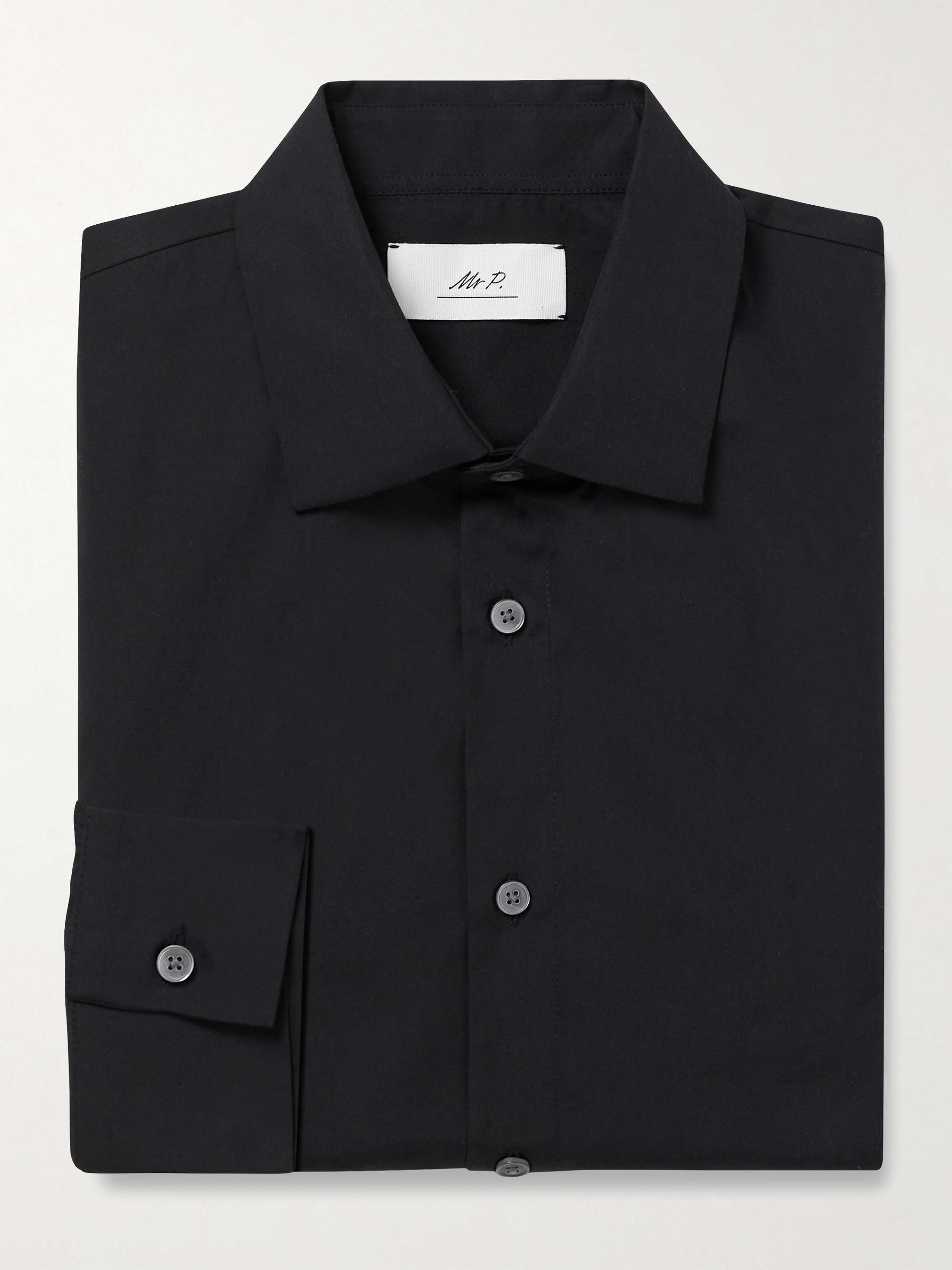 Business Cotton-Poplin Shirt view