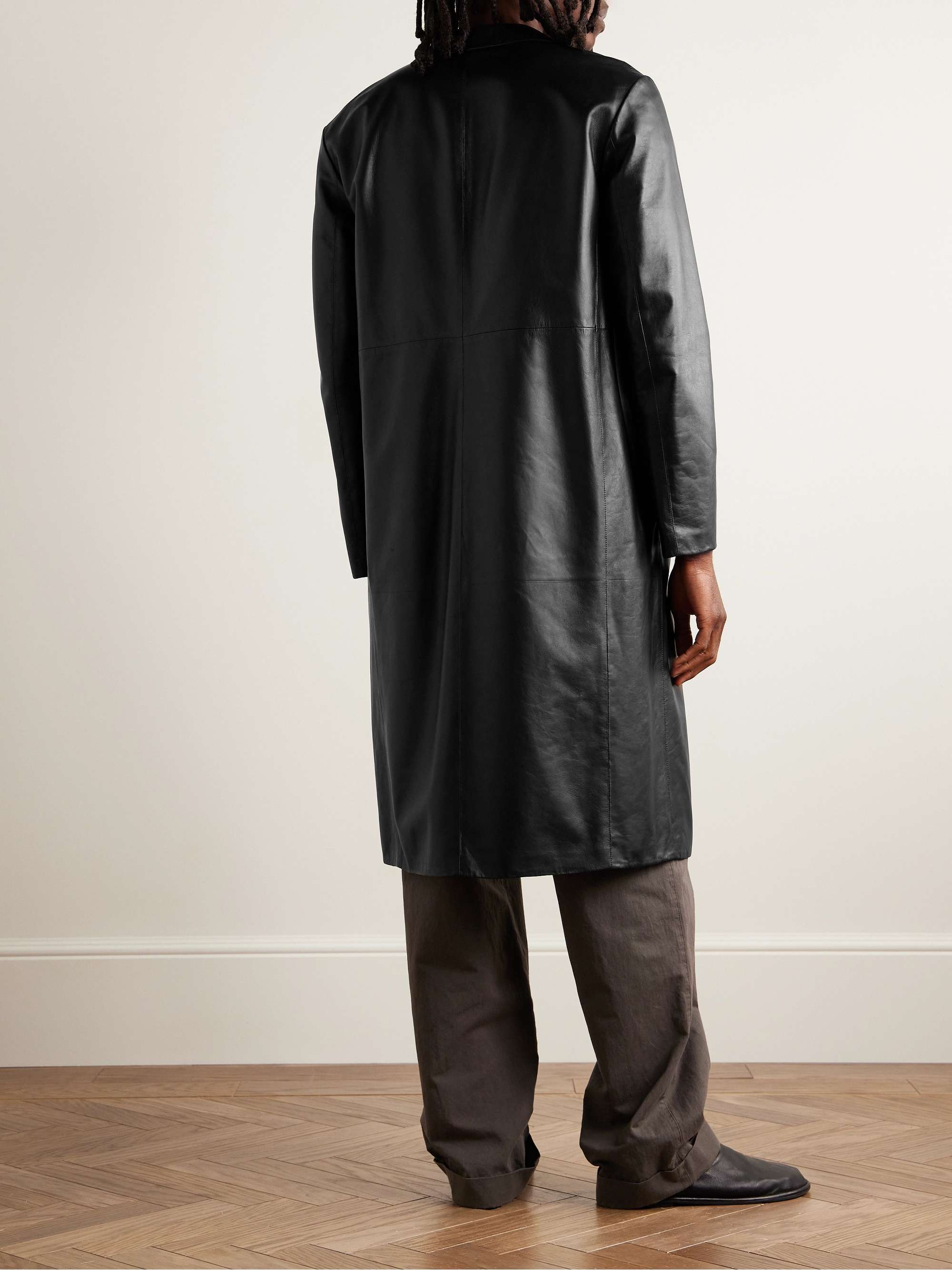 Babilor Leather Coat view