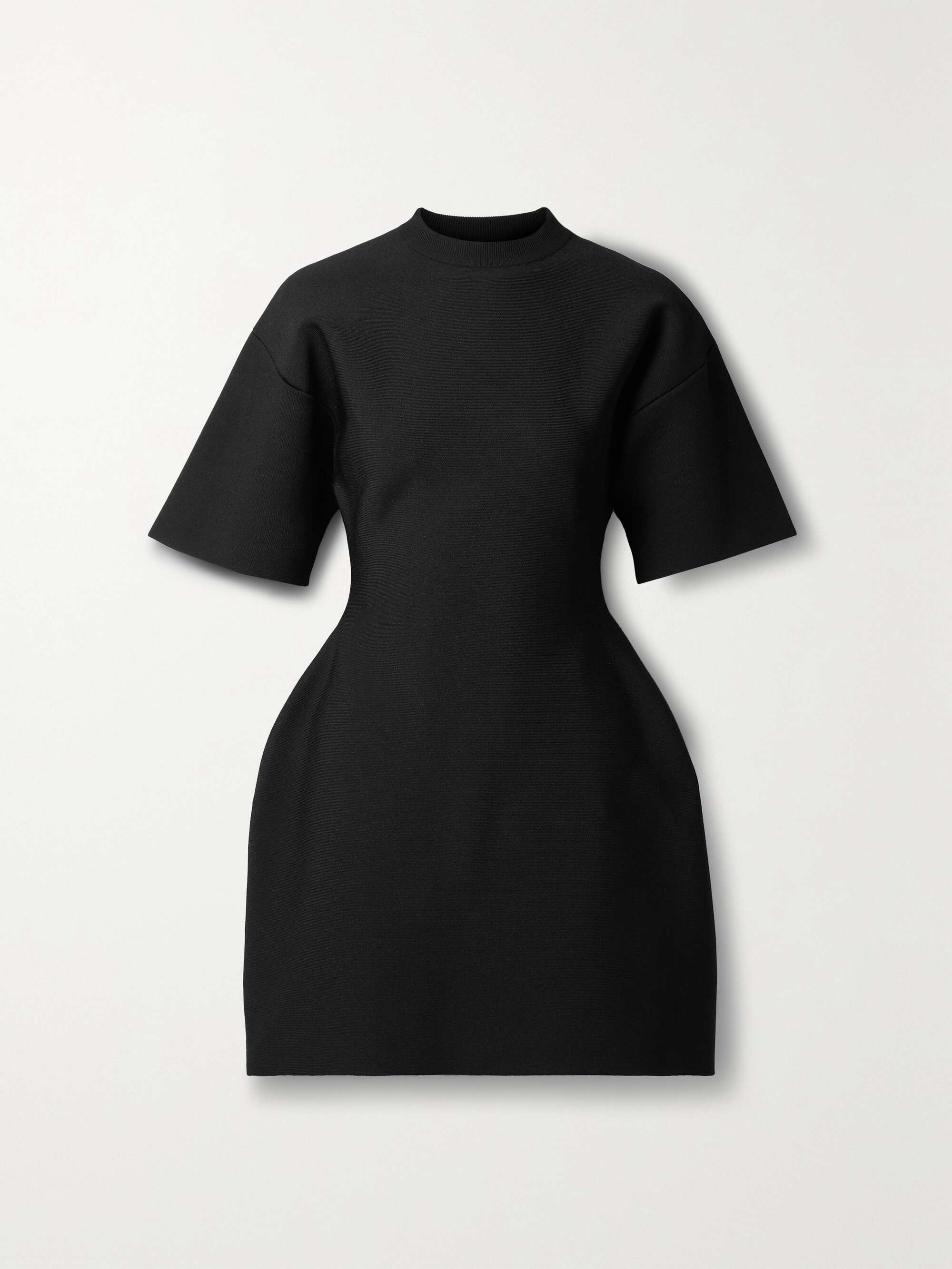 Hourglass stretch-ponte mini dress view