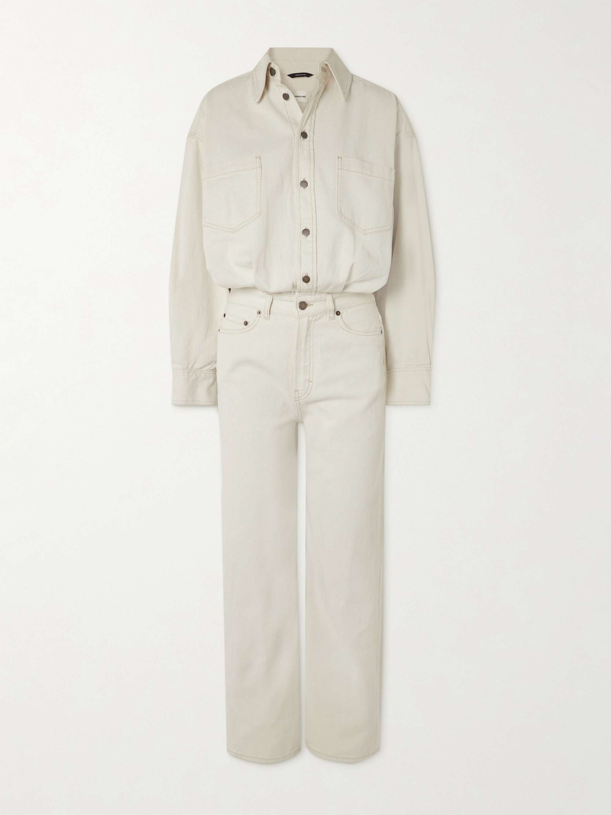 Tessie denim jumpsuit view