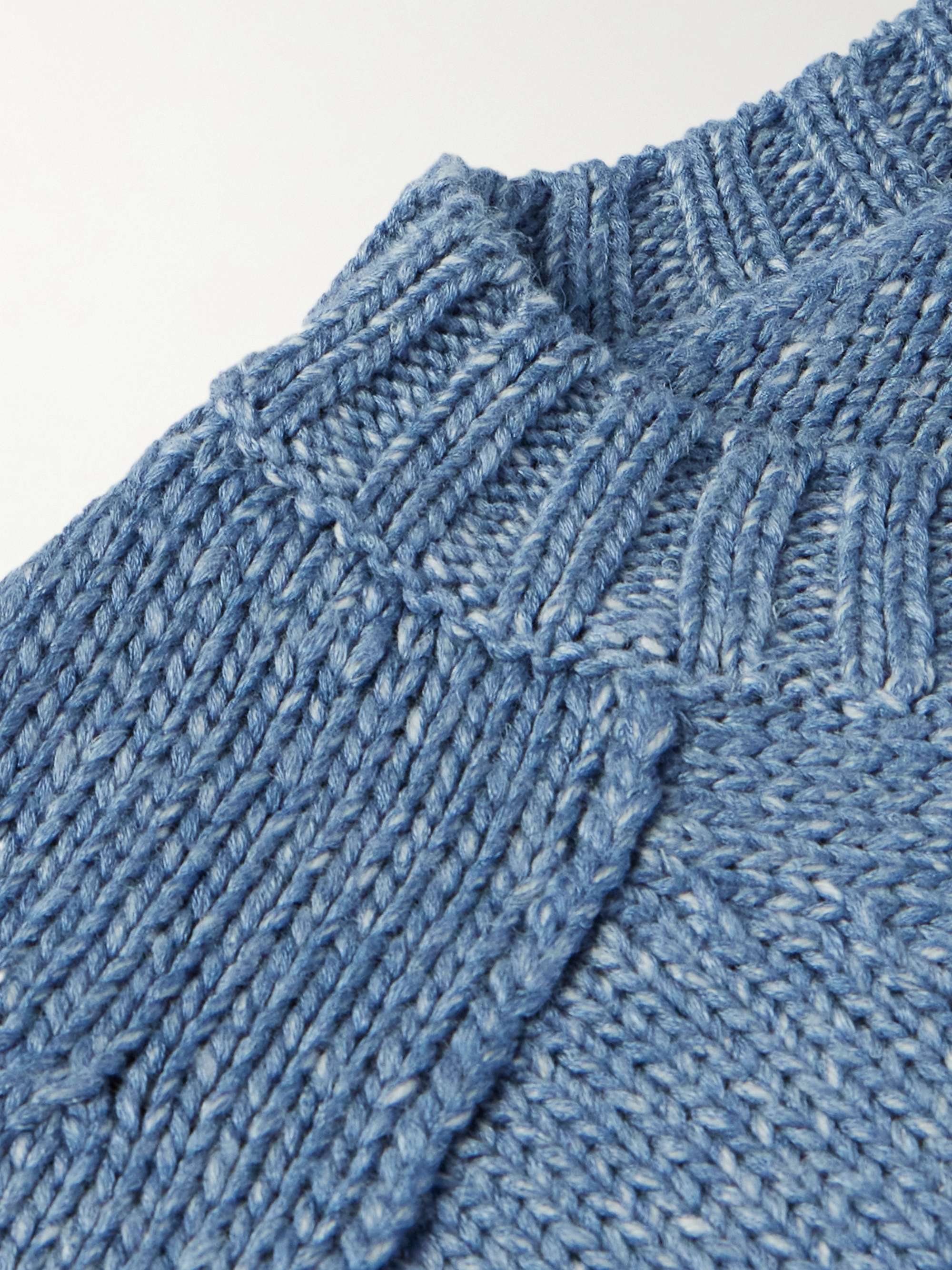Silk, Cashmere and Linen-Blend Sweater view