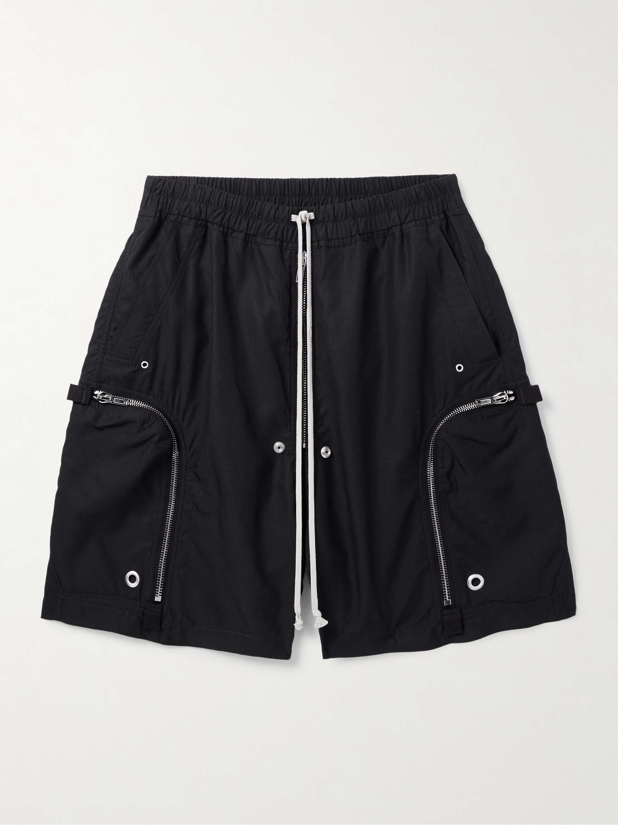 Bauhaus Straight-Leg TENCEL™ Lyocell-Ripstop Drawstring Shorts view