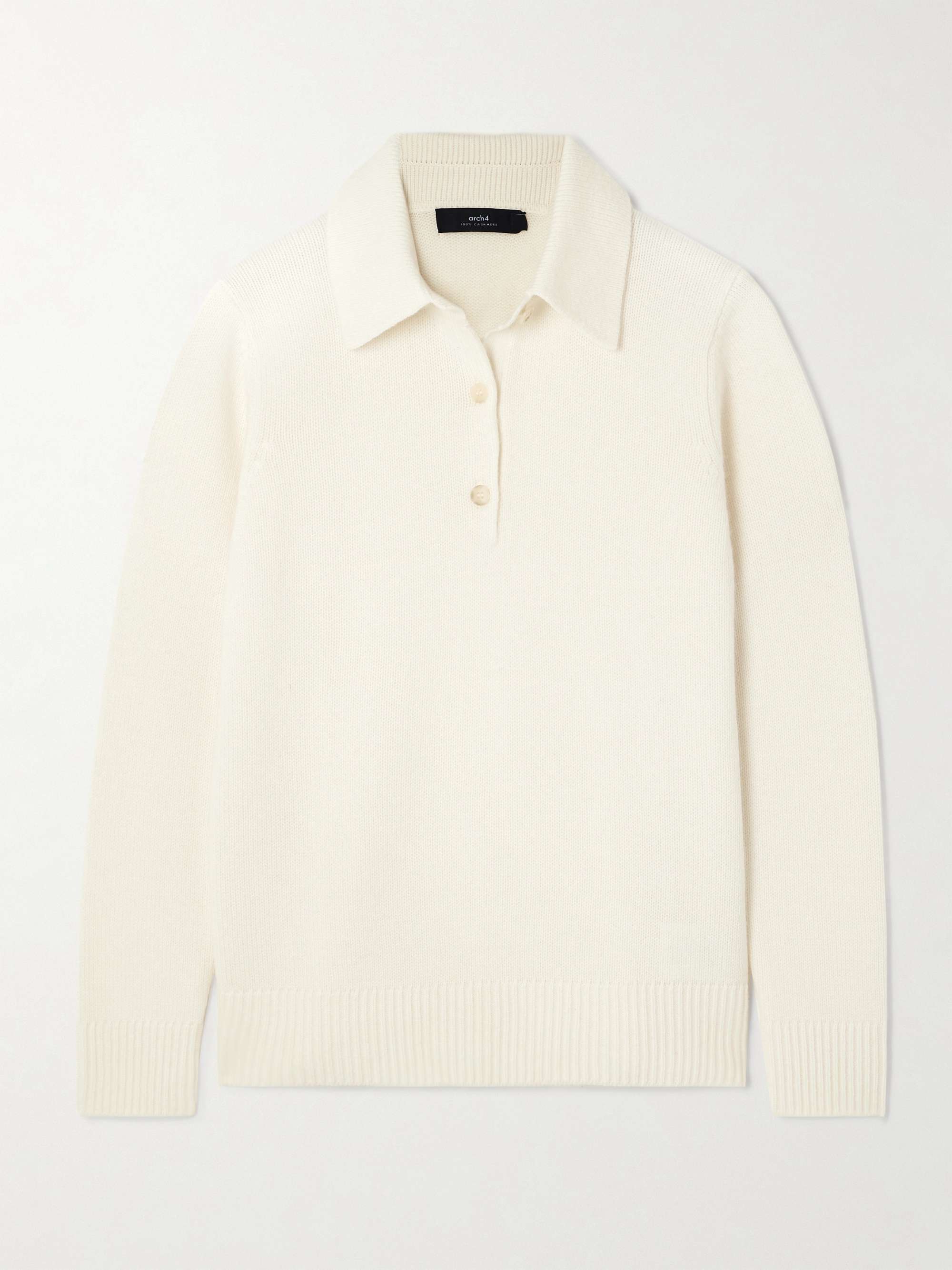 Bessi cashmere polo sweater view