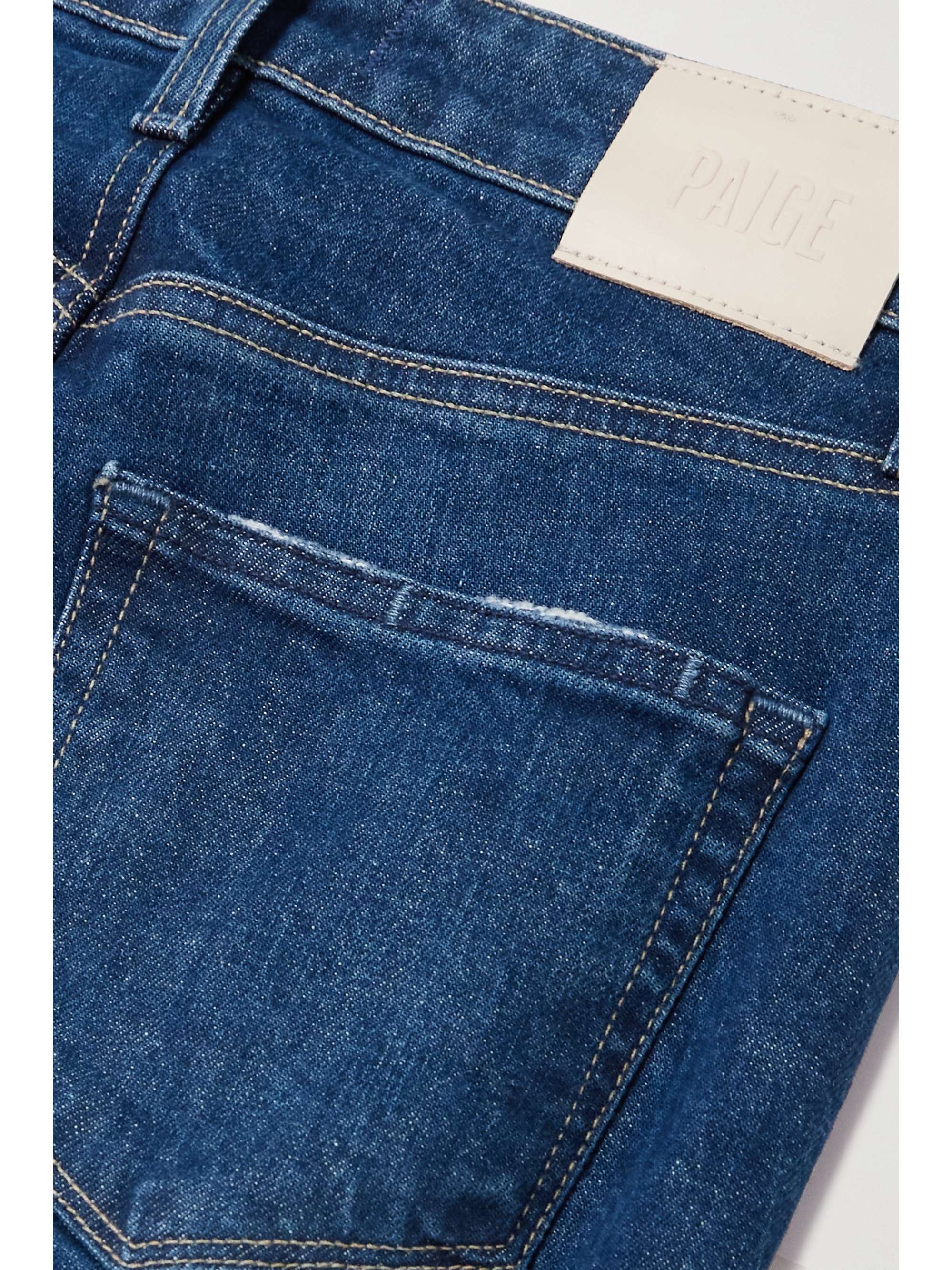 + NET SUSTAIN Sarah cropped stretch high-rise straight-leg organic jeans view