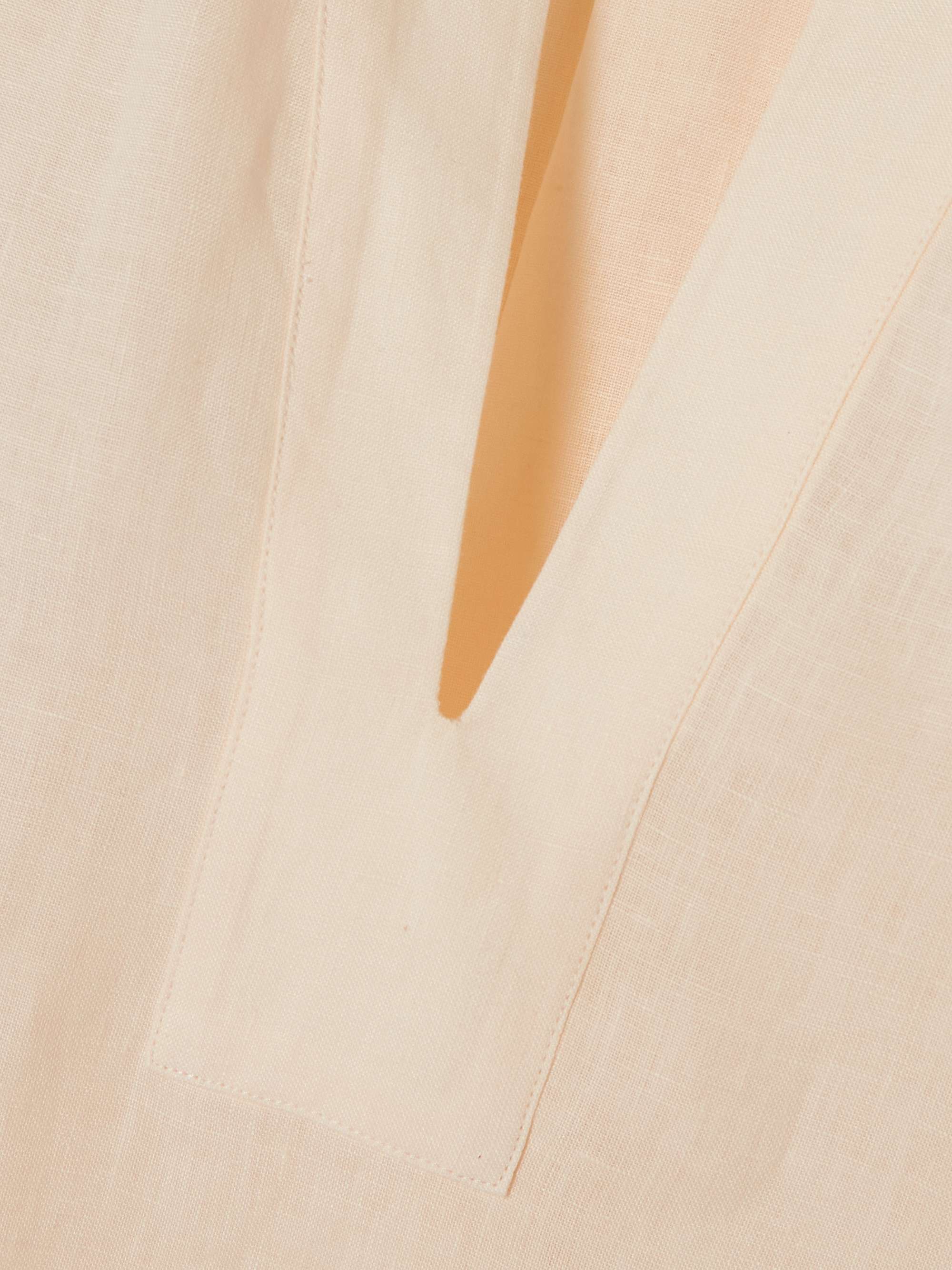 Bibi belted linen kaftan view
