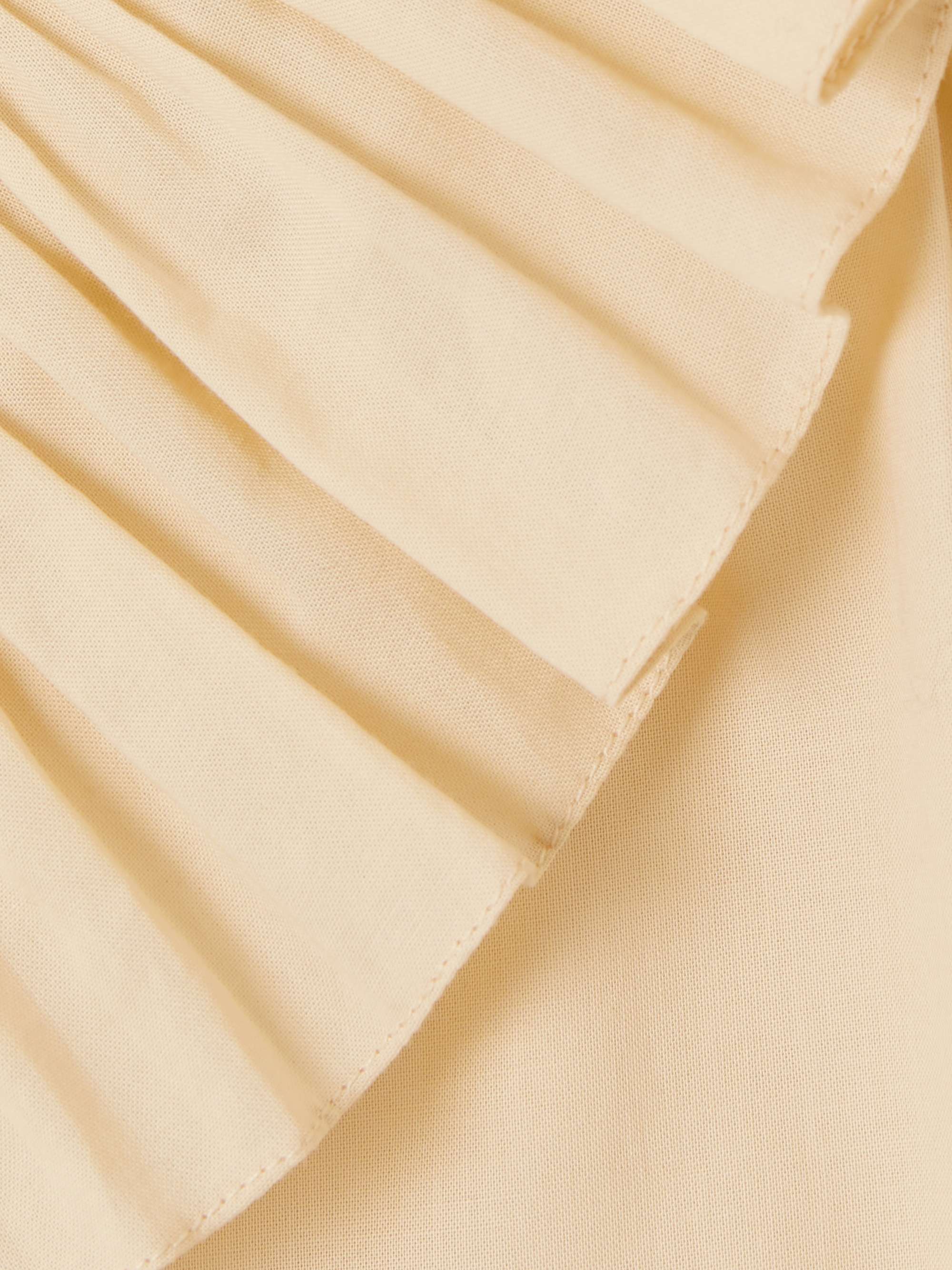 Ruffled cotton-voile blouse view