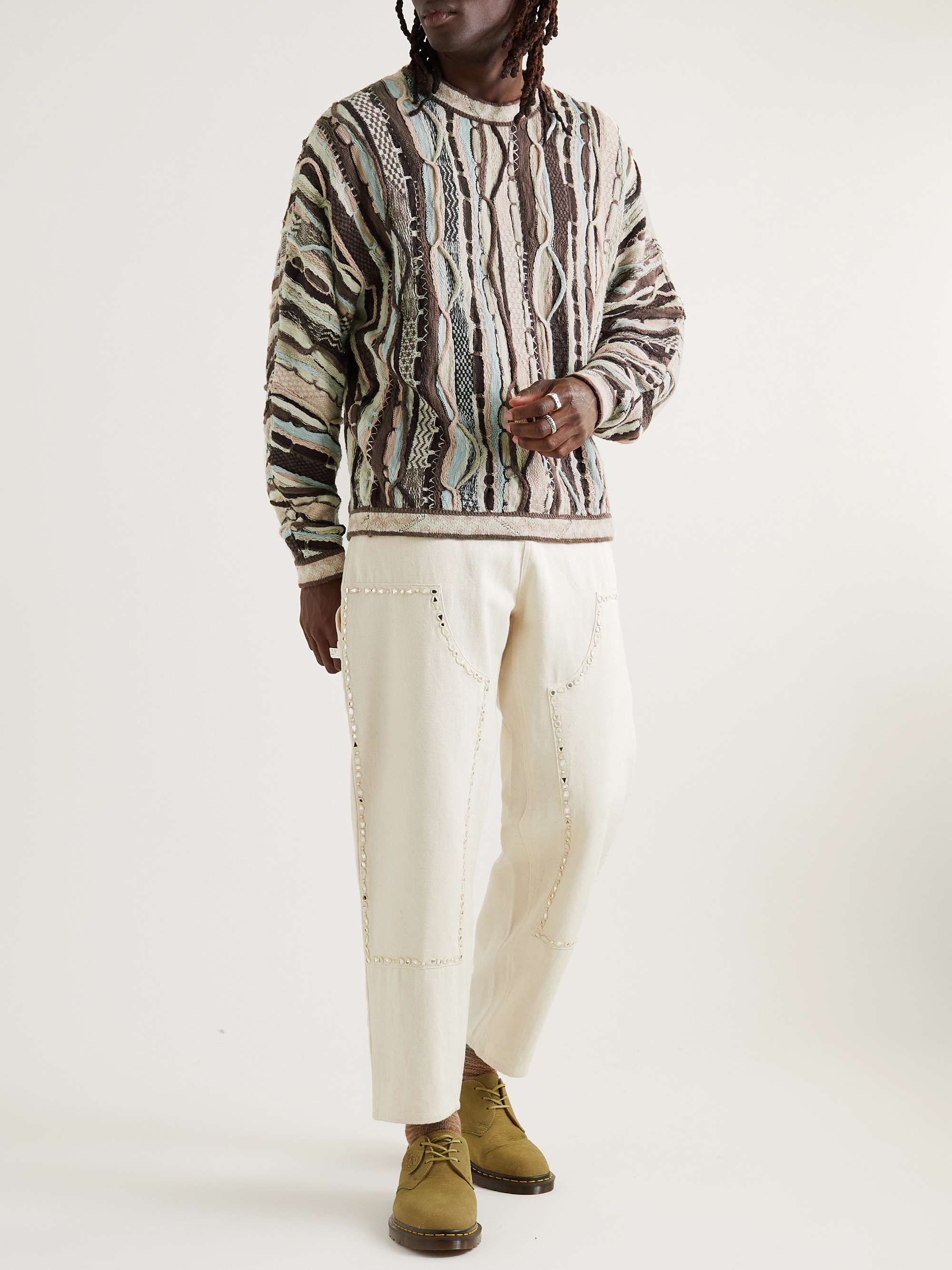Cotton-Jacquard Sweater view