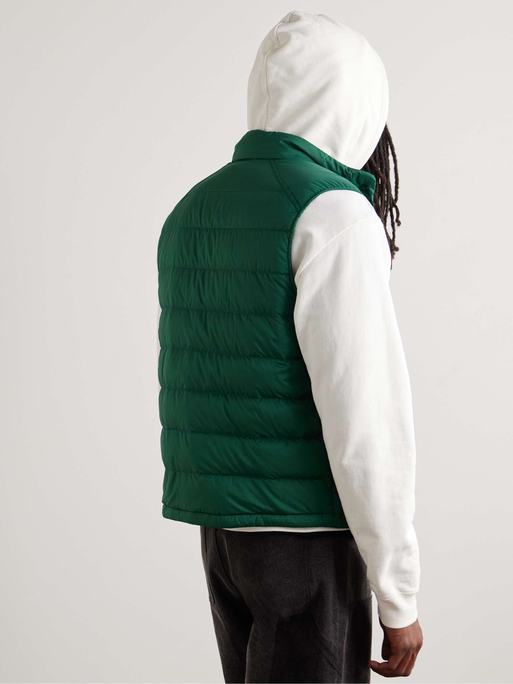 Barthe Logo-Appliquéd Quilted Nylon Down Gilet view