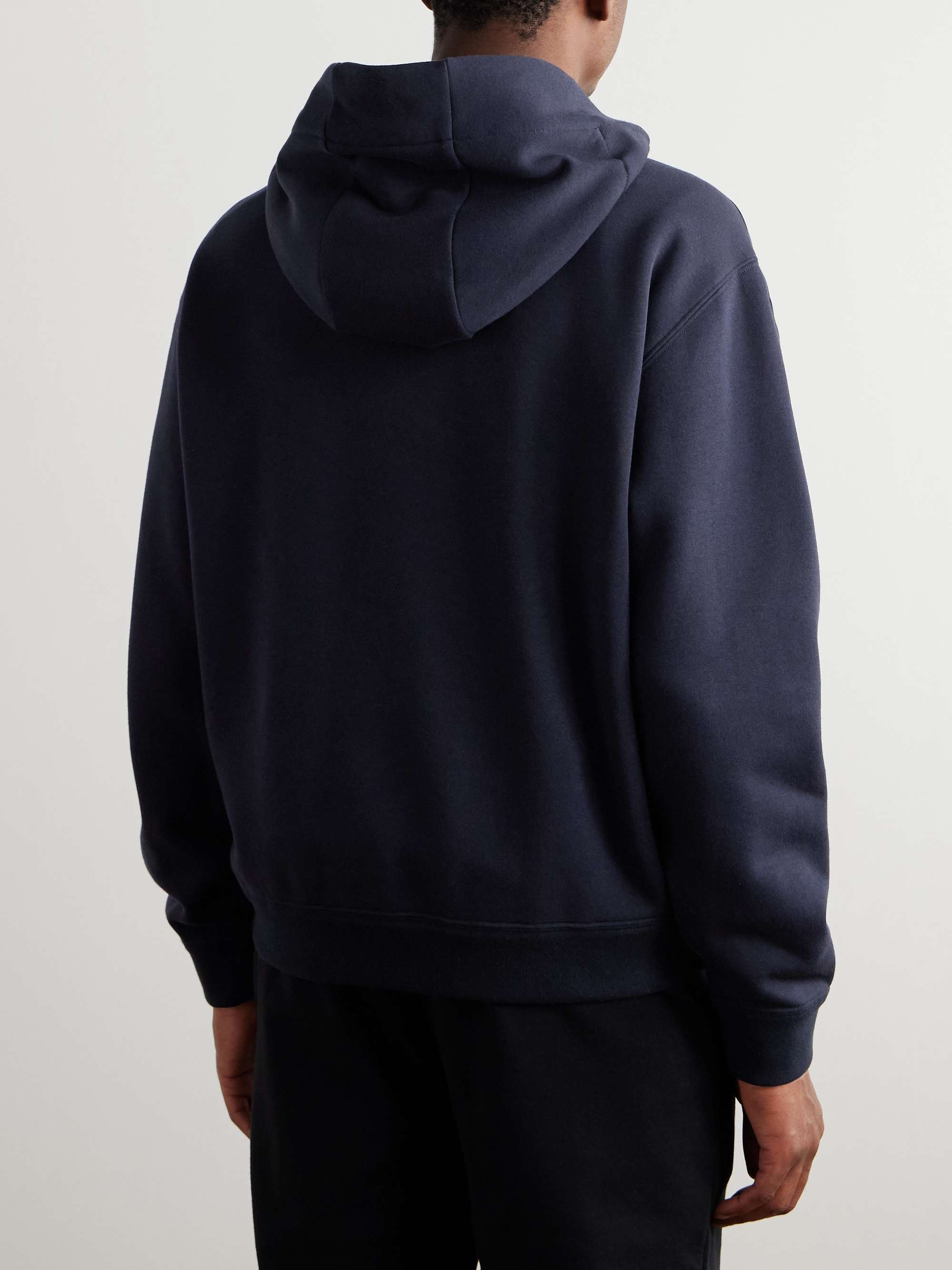 Vogel Cotton and Cashmere-Blend Jersey Hoodie view