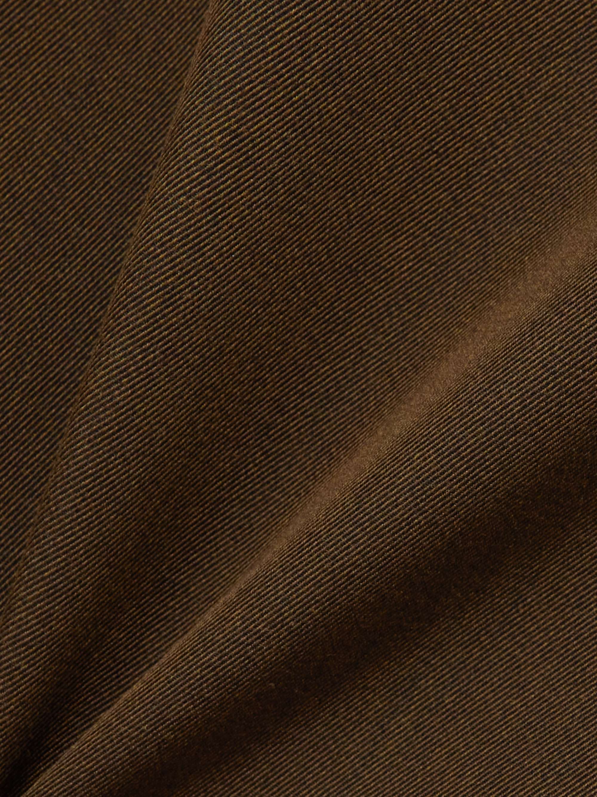 Wool-twill maxi skirt view
