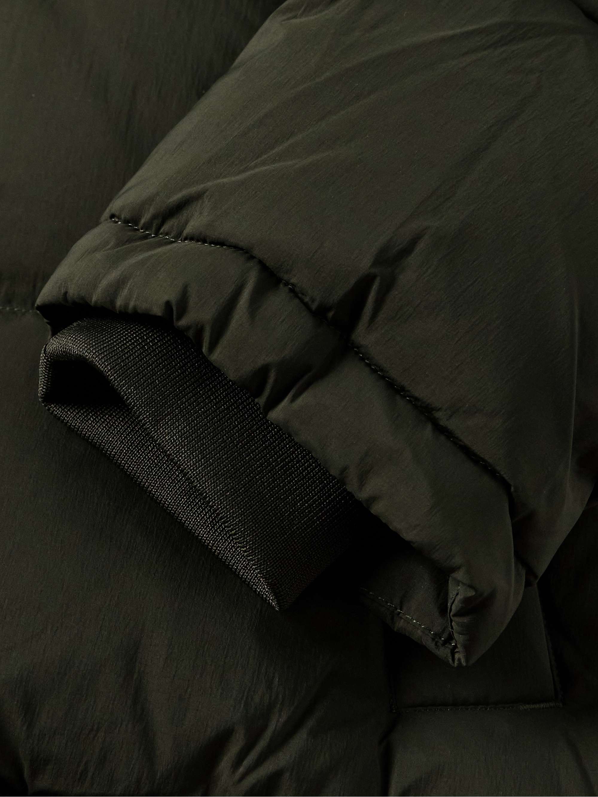 Matthew 8245 Quilted Padded Recycled-Shell Hooded Down Jacket view