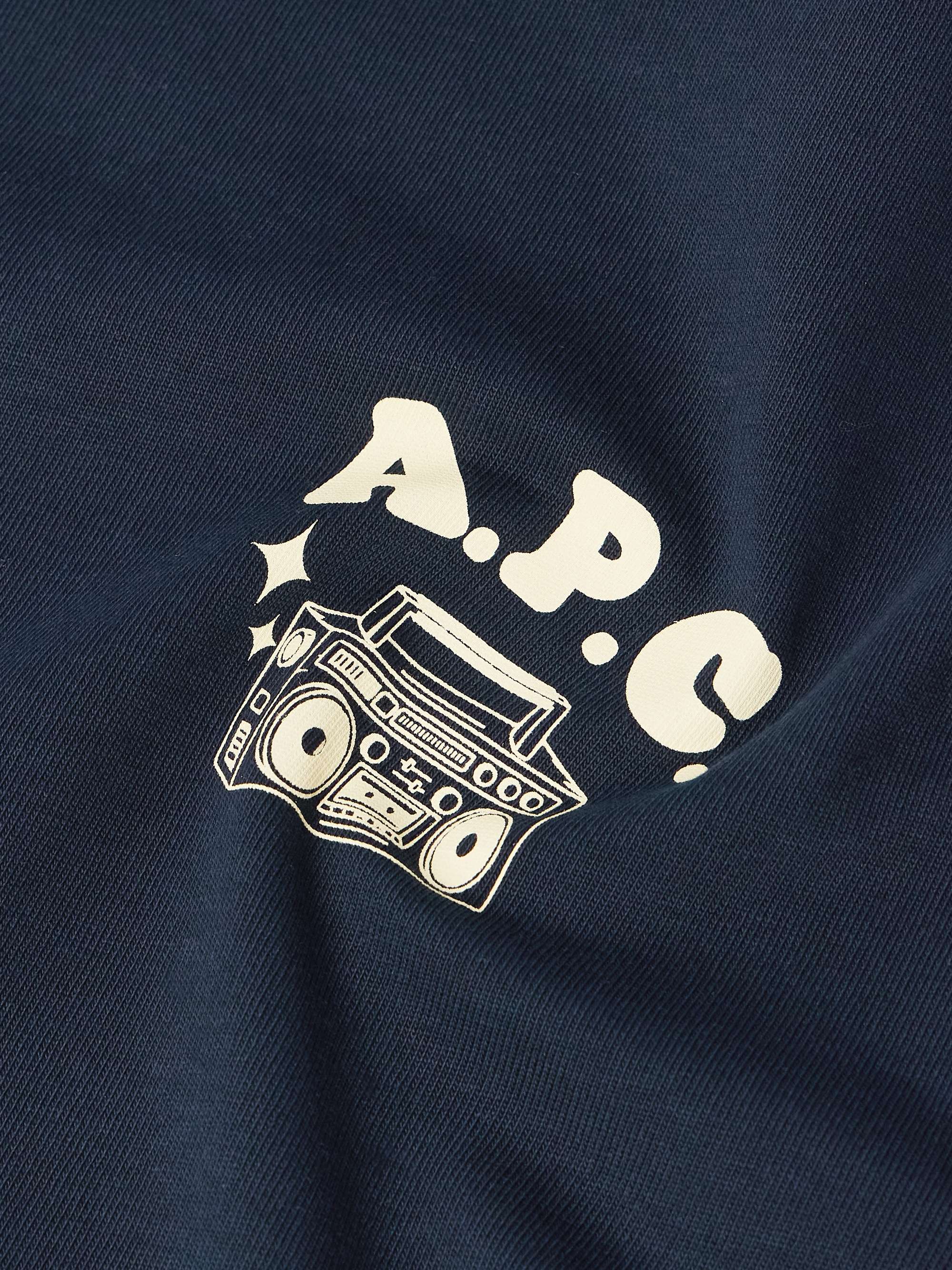 Disco Logo-Print Organic Cotton-Jersey T-Shirt view