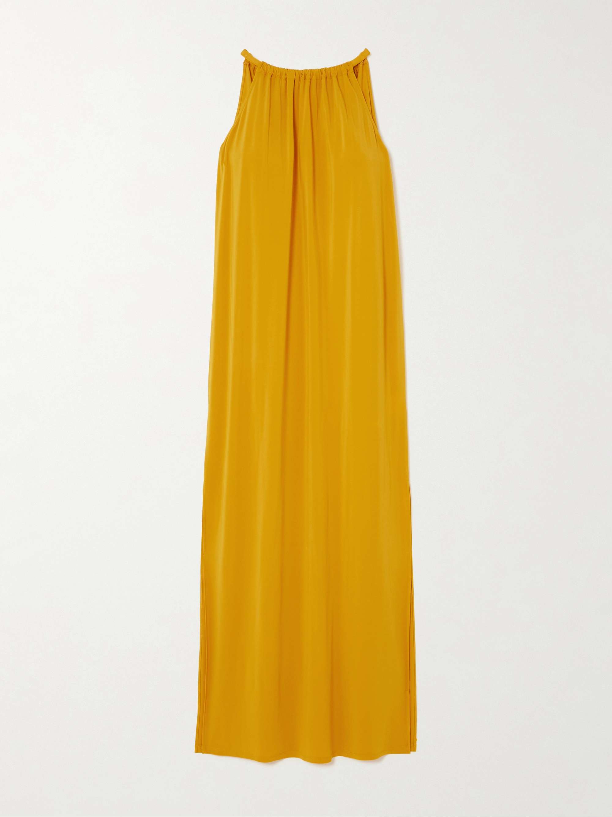 Diego gathered stretch-jersey maxi dress view