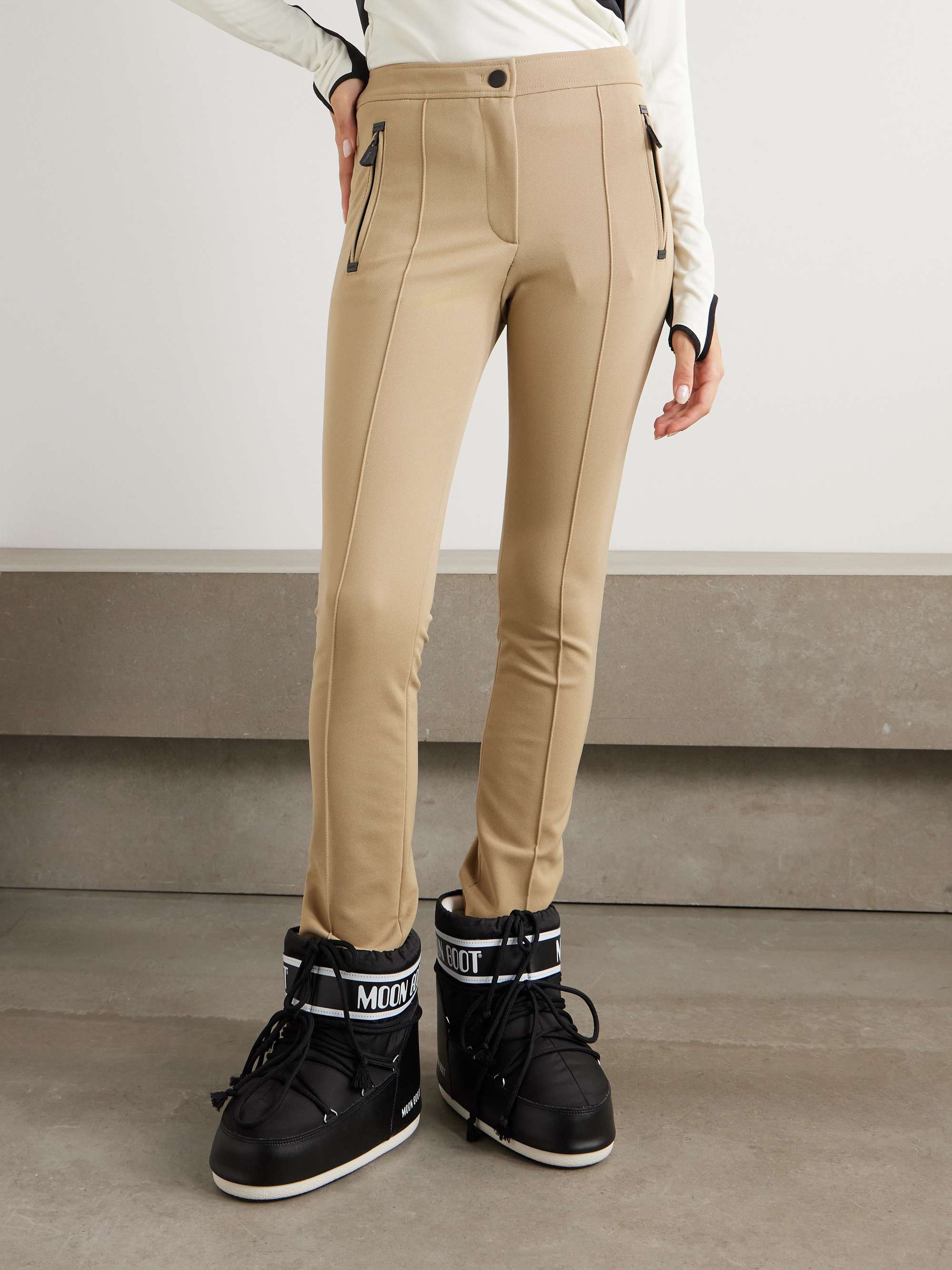 Tech-twill tapered ski pants view