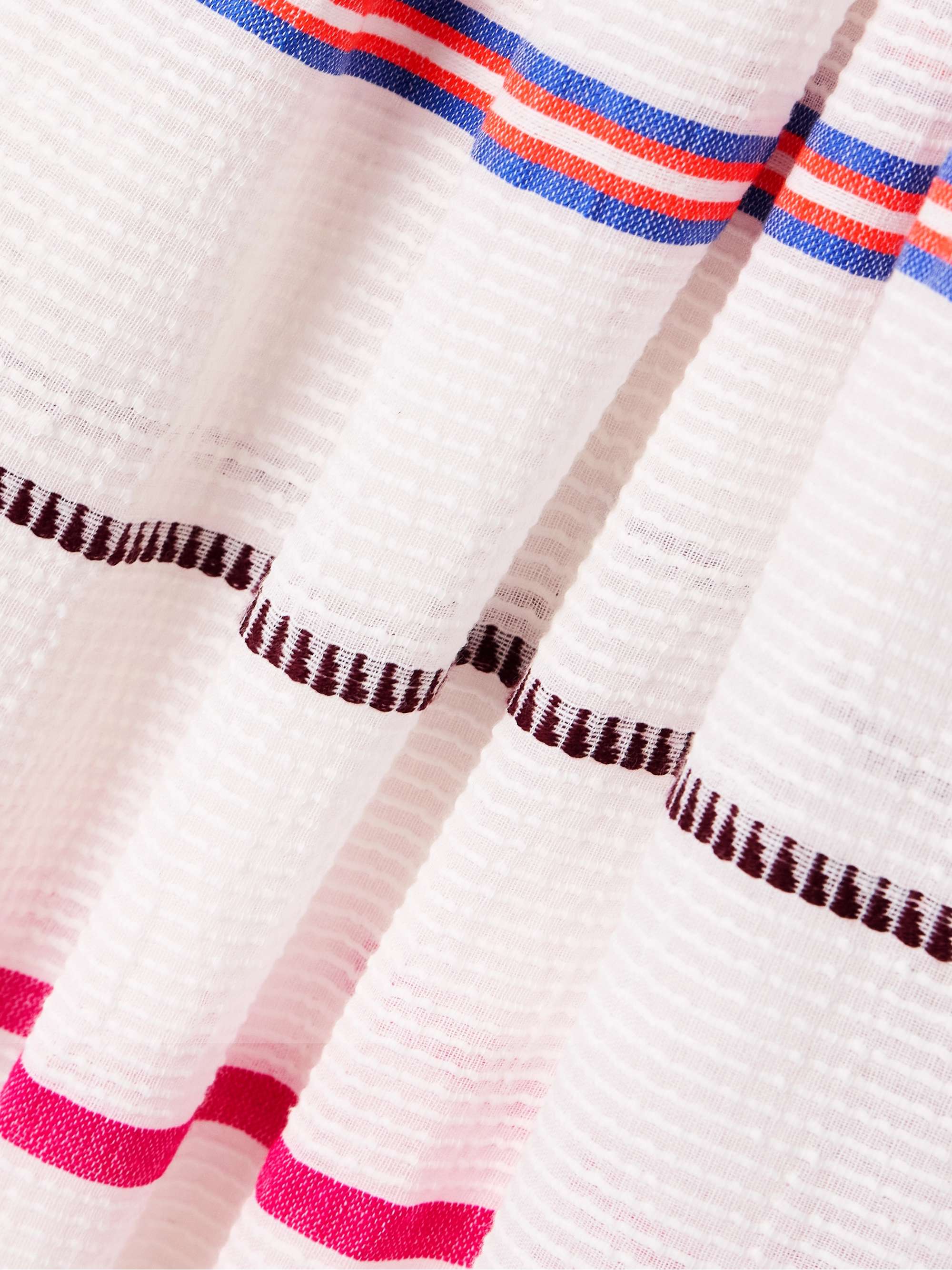 Eda striped cotton-blend maxi dress view