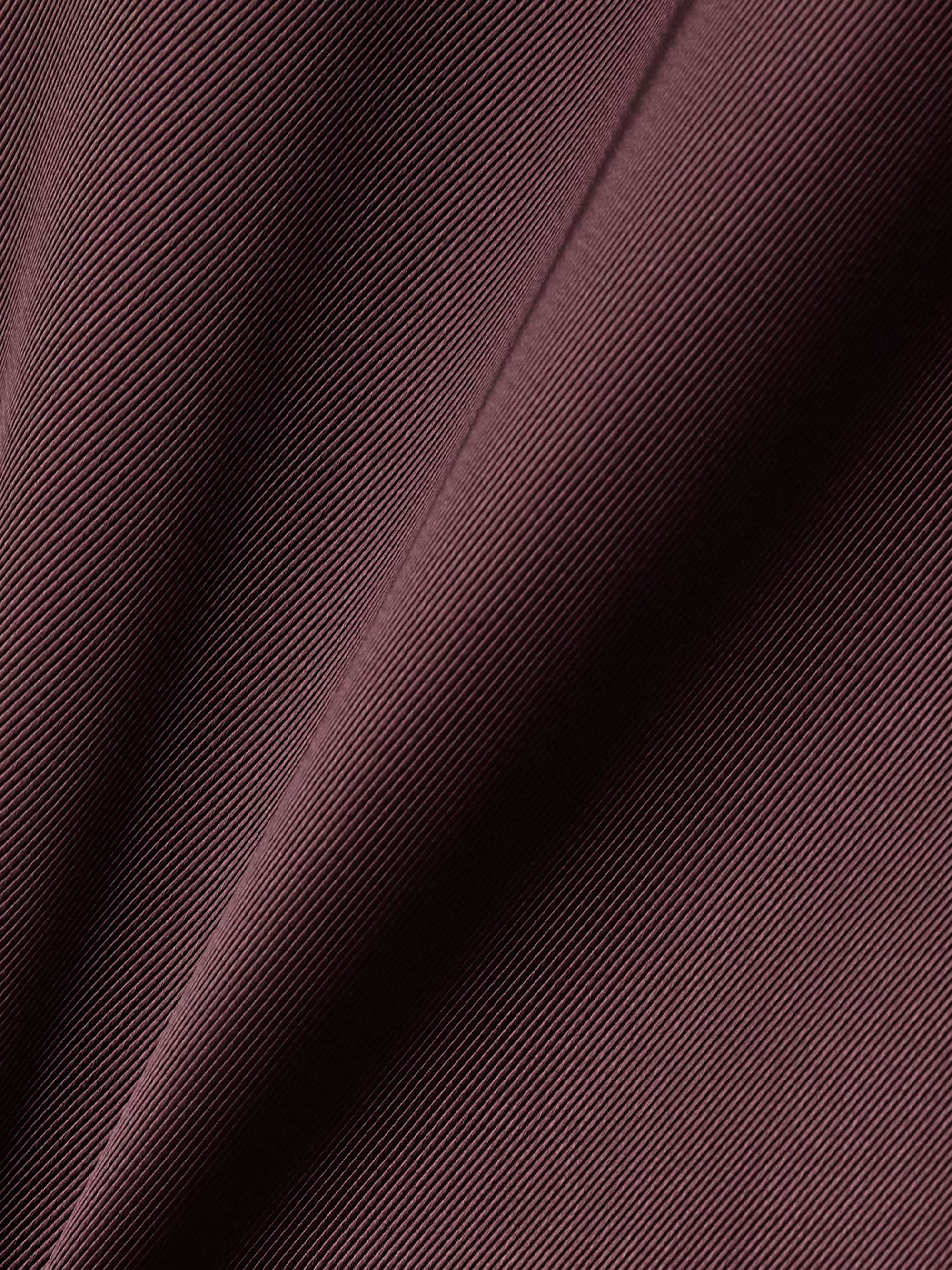 Satin-twill straight-leg pants view