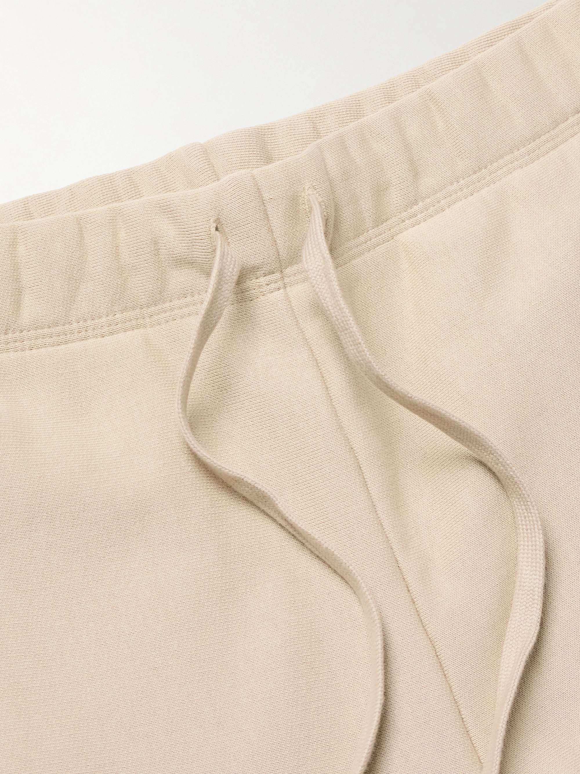 American Script Tapered Cotton-Blend Jersey Sweatpants view