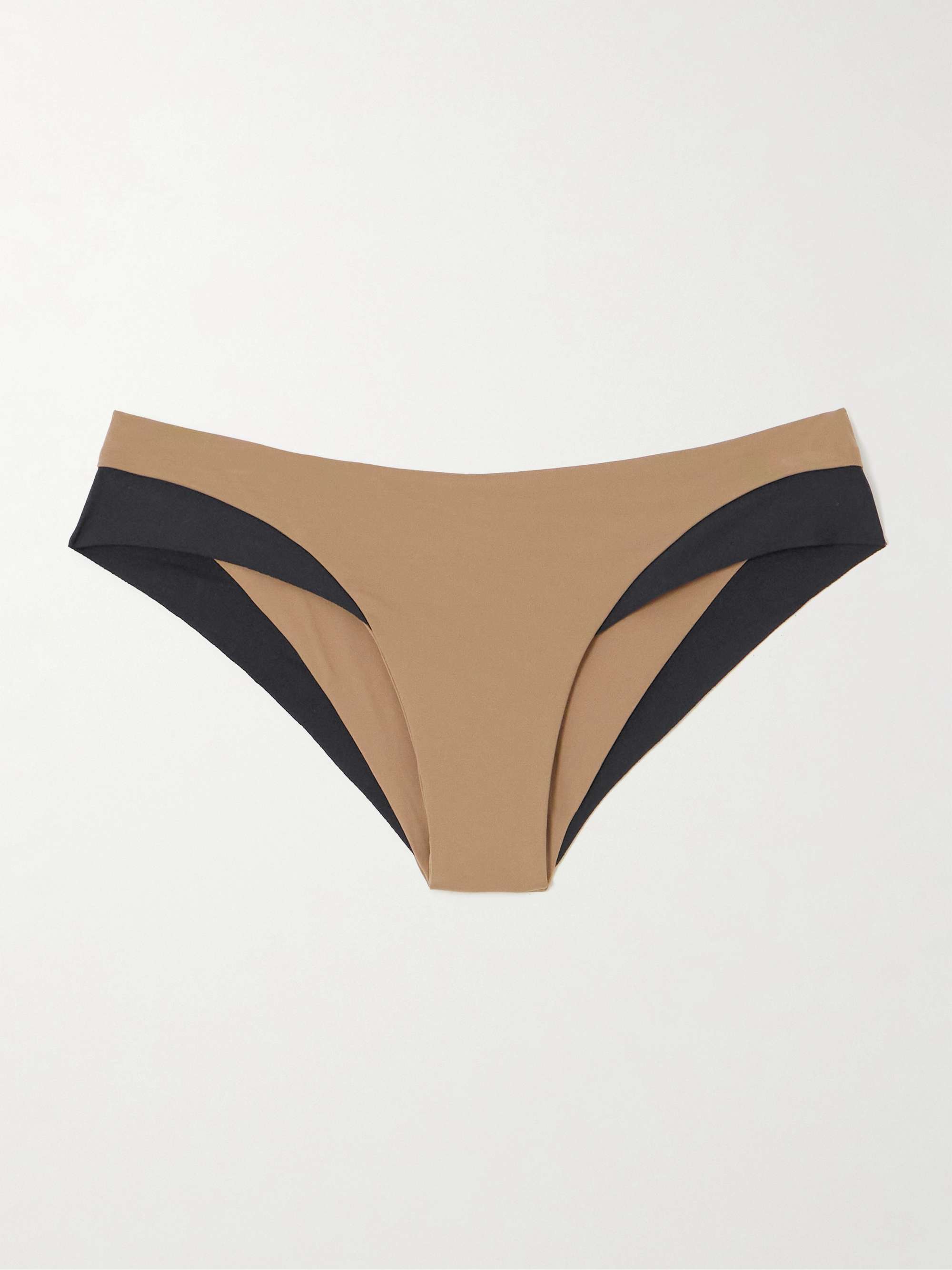 Calacatta two-tone bikini briefs view