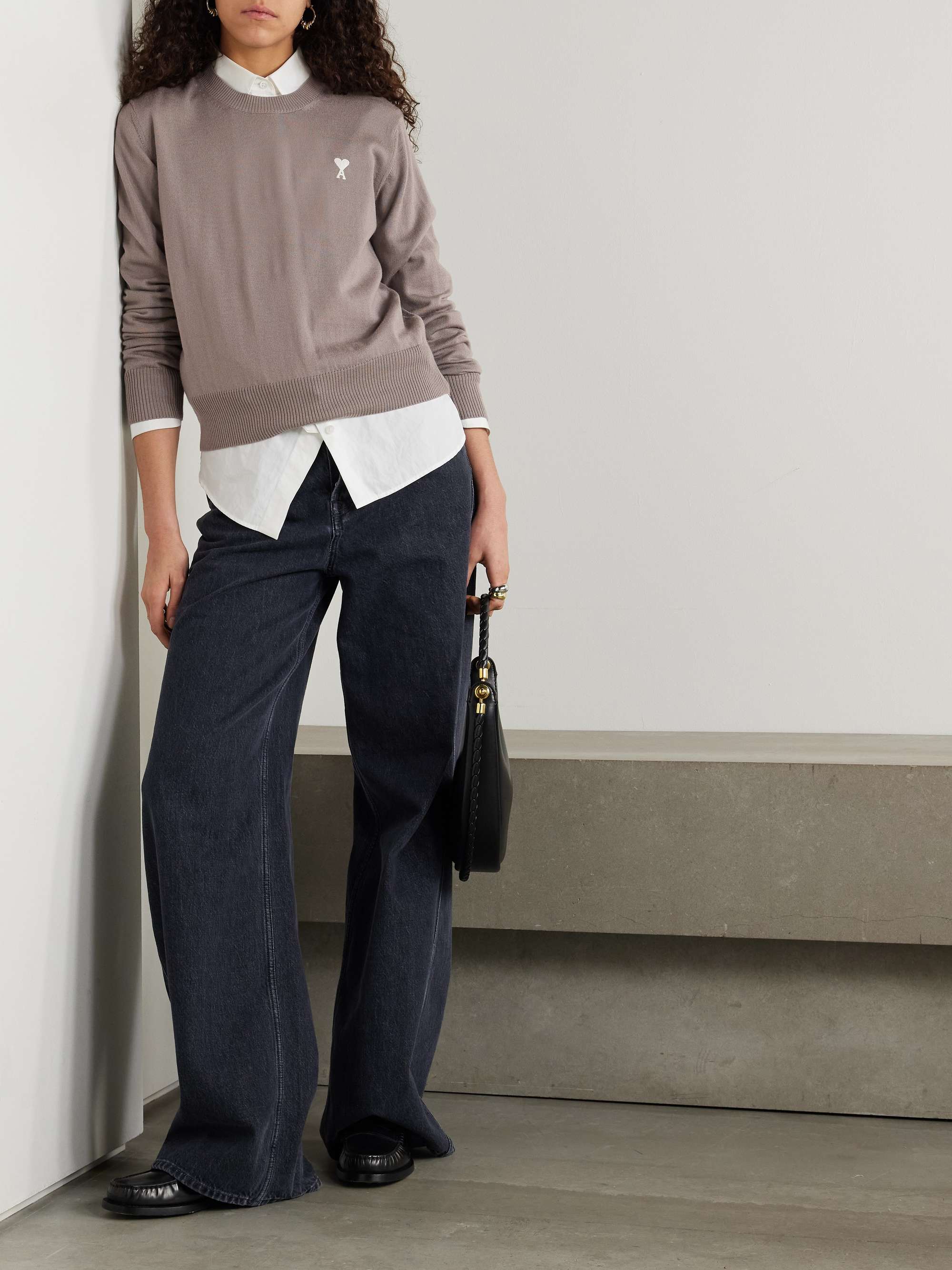 ADC embroidered wool sweater view